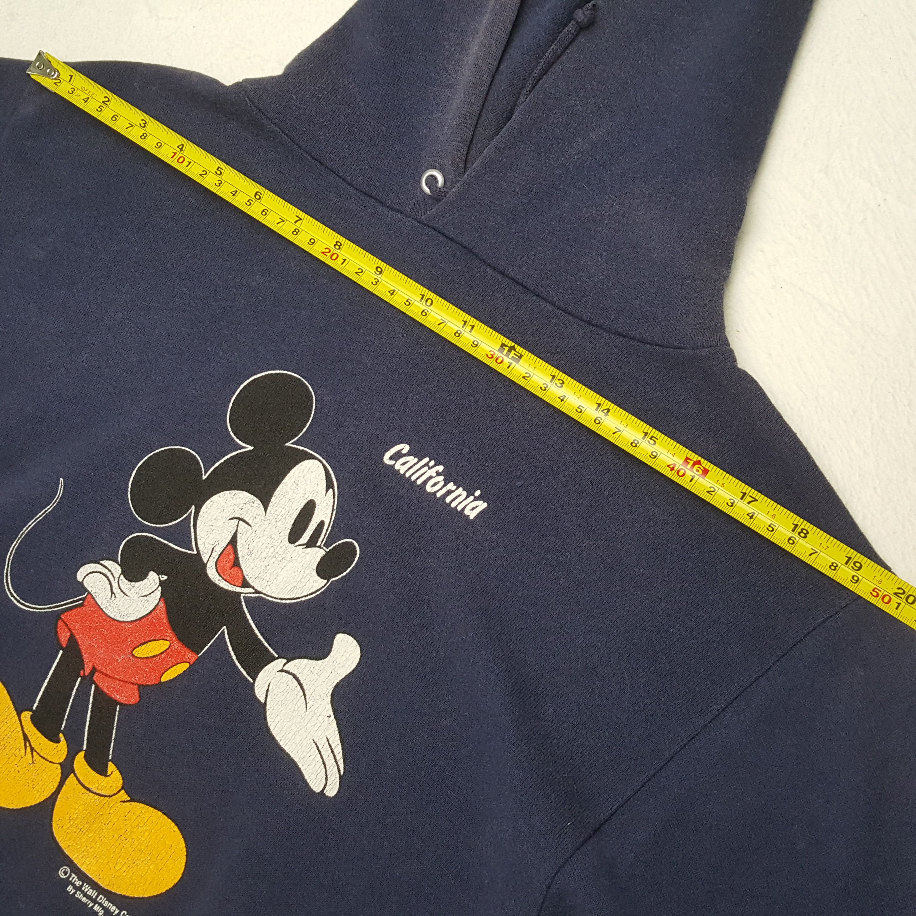Mickey Mouse Mickey Mouse Disney Character Vintage Hoodie RR16 Size US M / EU 48-50 / 2 - 5 Thumbnail