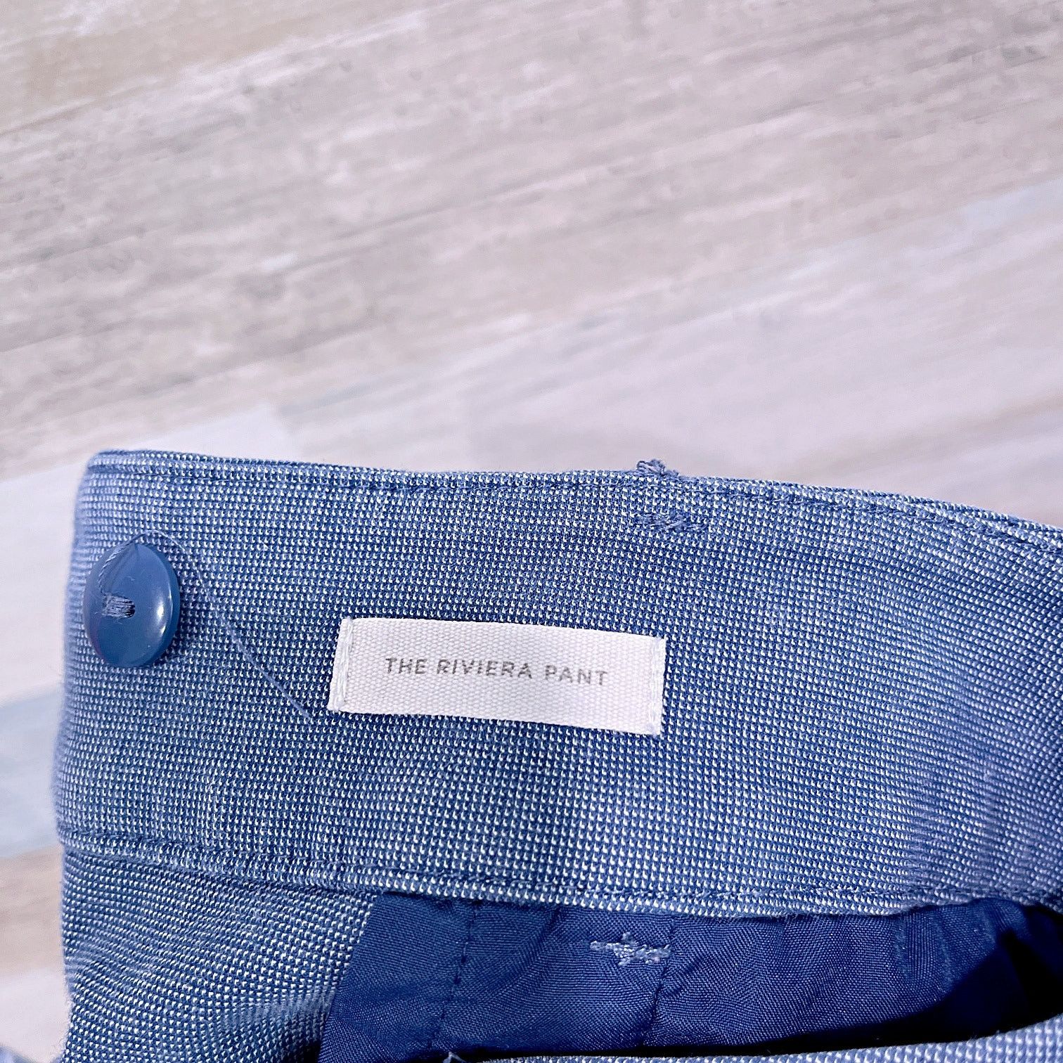 Loft LOFT PLUS Chambray Riviera Crop Pants Blue Womens 16 Size 38" / US 16 / IT 52 - 7 Thumbnail