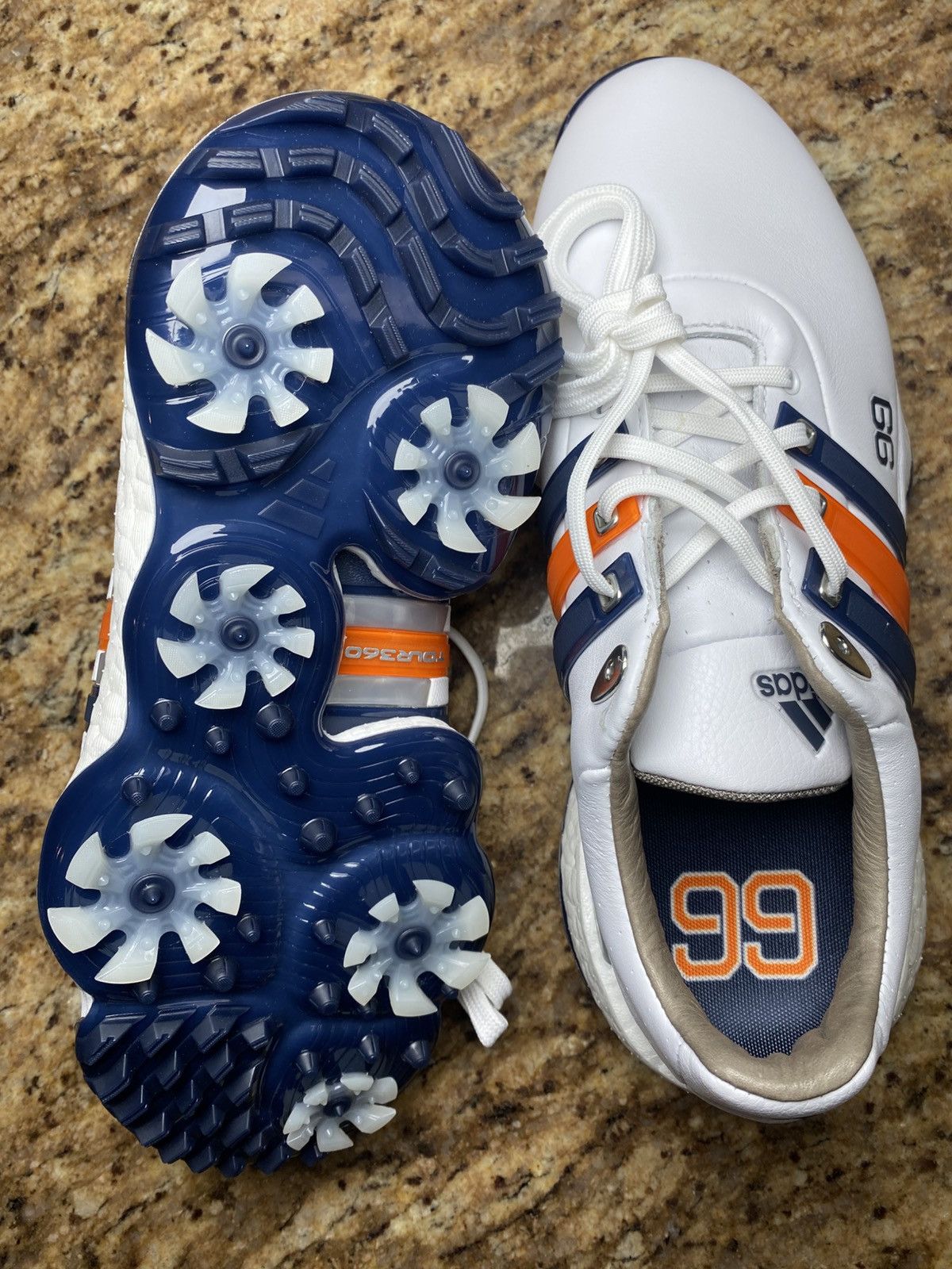 Adidas Men’s 7.5 Adidas Wayne Gretzky TOUR360 Golf Shoes GX4088 NEW Size US 7.5 / EU 40-41 - 6 Thumbnail
