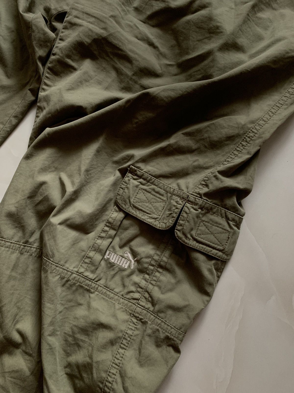 Puma Vintage 90s Puma Baggy Pants cargo streetwear y2k Size US 32 / EU 48 - 4 Thumbnail