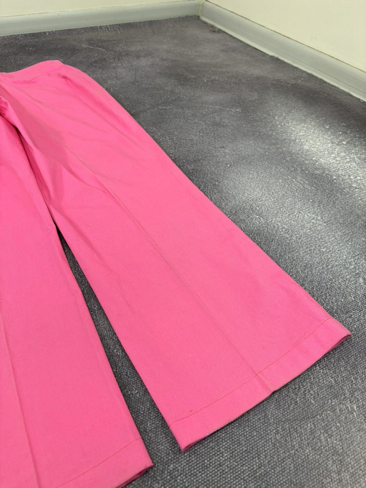 Davide Cenci Vintage Davide Cenci Women’s Luxury Pink Wide-Leg Pants Size 30" / US 8 / IT 44 - 16 Thumbnail
