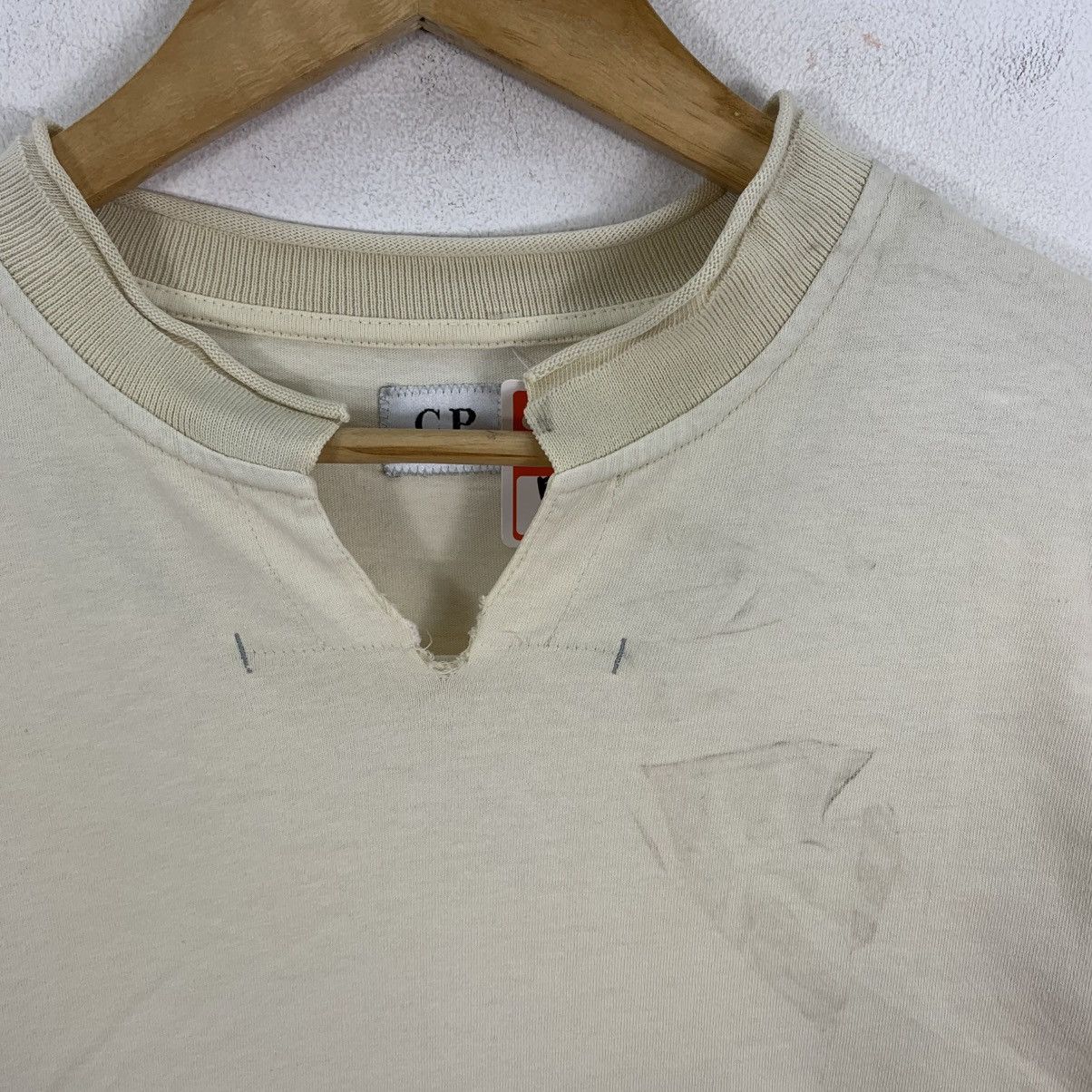 C.P. Company Vintage CP COMPANY Plain Short Sleeve Tshirt Size US L / EU 52-54 / 3 - 4 Thumbnail