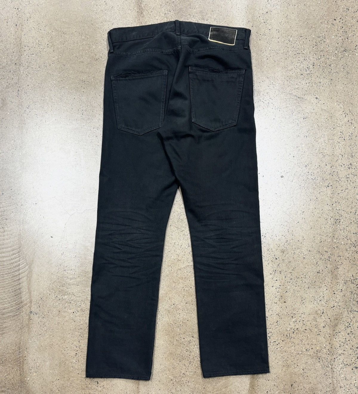 Visvim Visvim 21ss 01.2D17 Social Sculpture Blk Damaged-17 Size US 34 / EU 50 - 4 Thumbnail