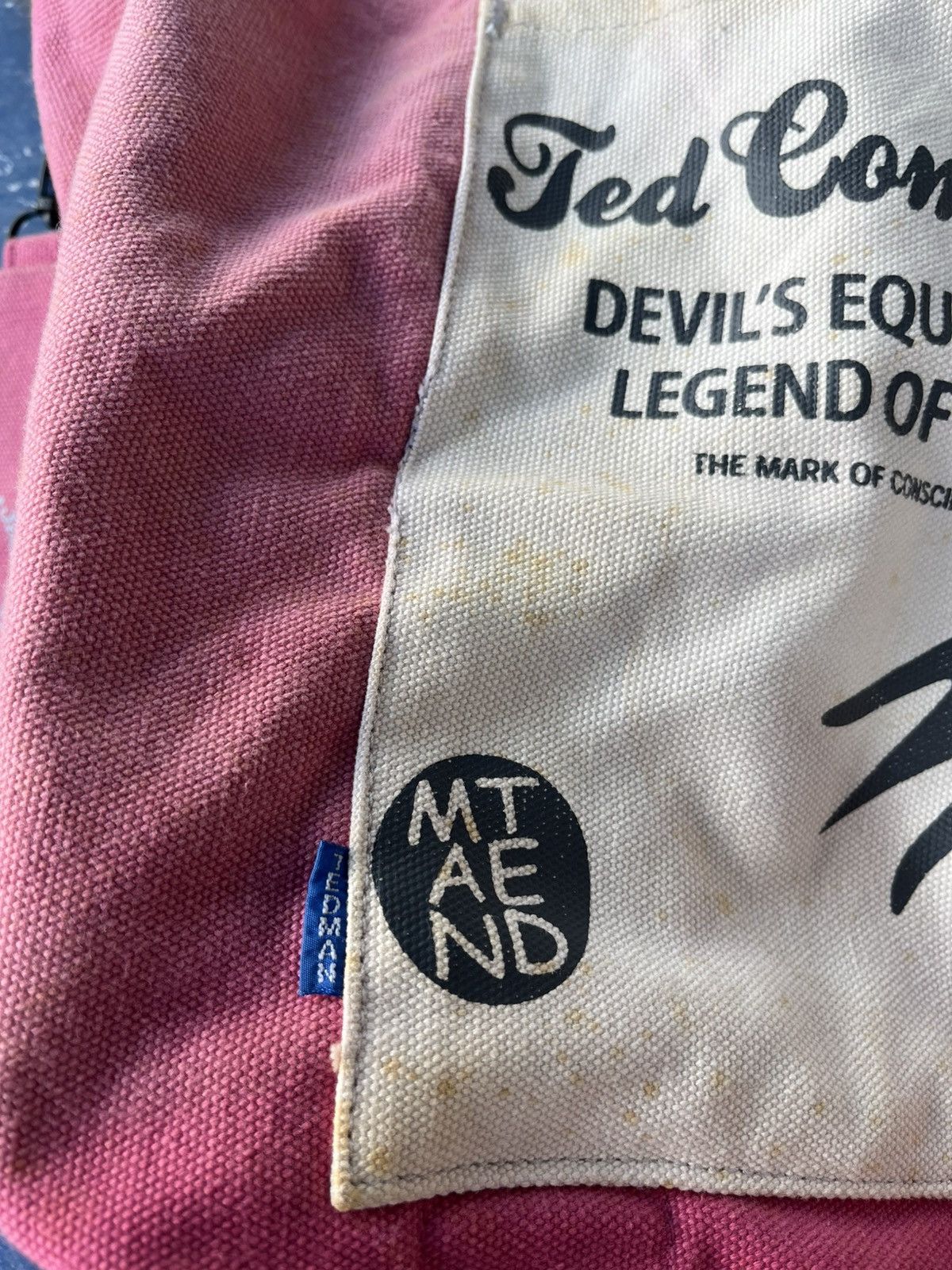 Tedman Rare Tedman Tote Bag Size ONE SIZE - 3 Thumbnail