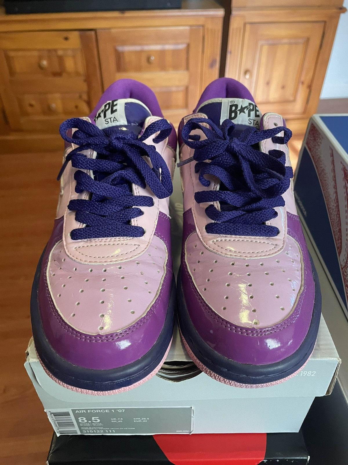 Bape 2006 Bape Taipei Secret Bapesta Size US 8.5 / EU 41-42 - 3 Thumbnail