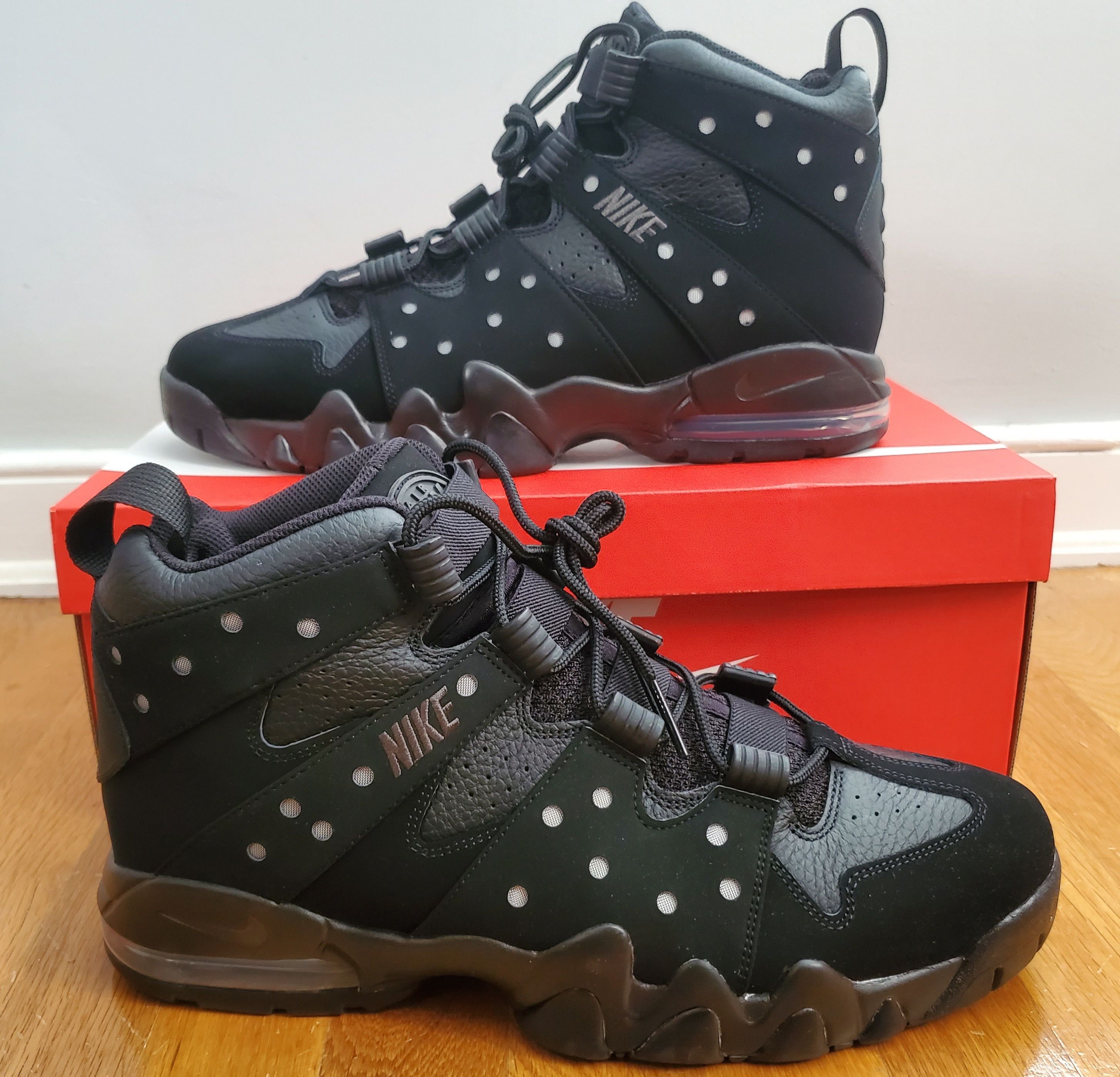 Nike Nike Air Max 2 CB 94 Triple Black Size US 13 / EU 46 - 2 Thumbnail