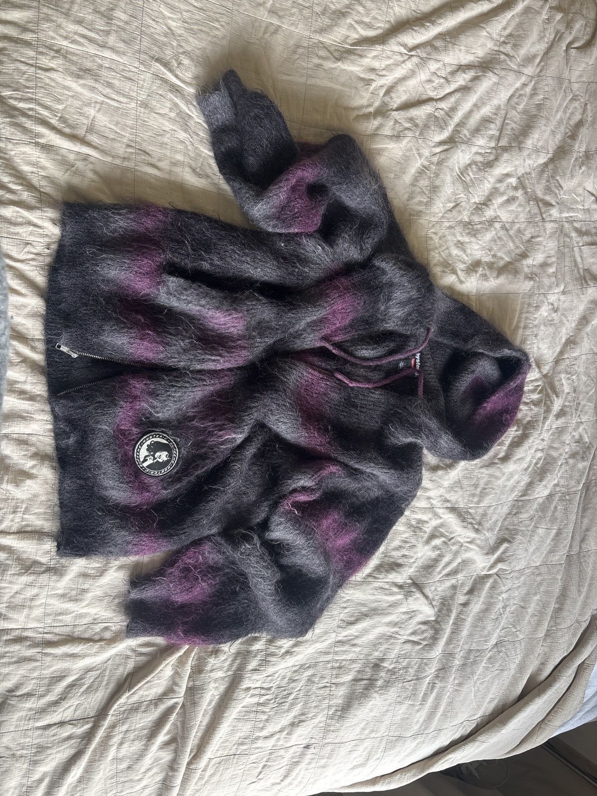 Supreme×HYSTERIC GLAMOUR Mohair zipup Supreme HYSTERIC GLAMOUR Mohair Zip Up Hooded Sweater (FW24