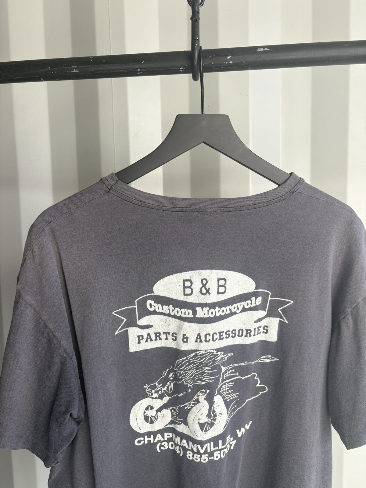 Vintage Harley Davidson Faded Distressed Shirt ERD GRUNGE WCC BAND Size US L / EU 52-54 / 3 - 5 Thumbnail