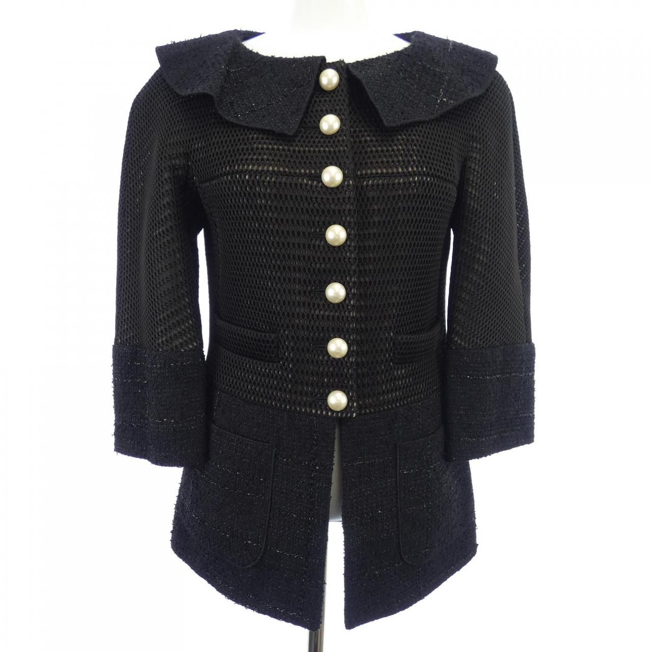 Chanel Chanel Chanel Jacket Textile Outerwear P45896W05279 DUTY FREE for USA Size ONE SIZE - 1 Thumbnail