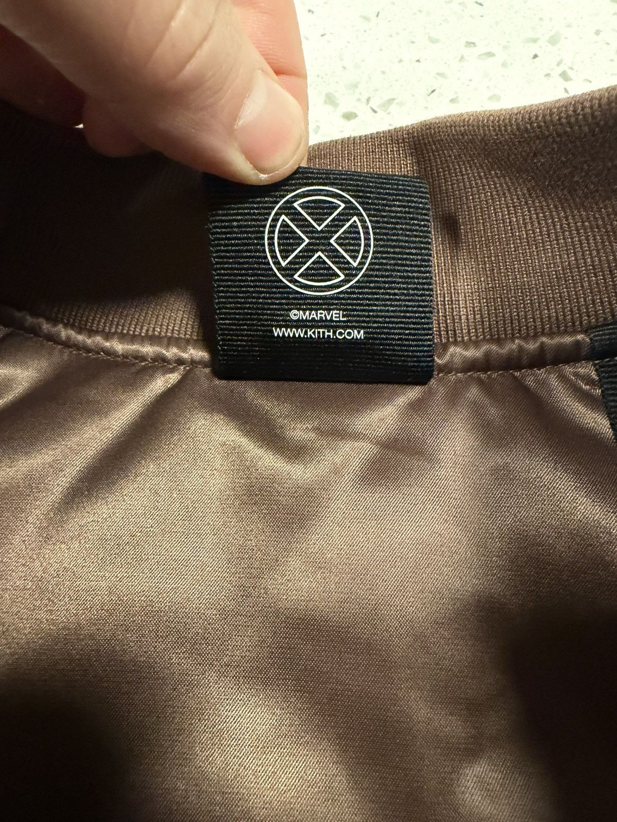 Kith Kith X Marvel X-Men Gambit Satin Bomber Jacket Size US M / EU 48-50 / 2 - 11 Thumbnail