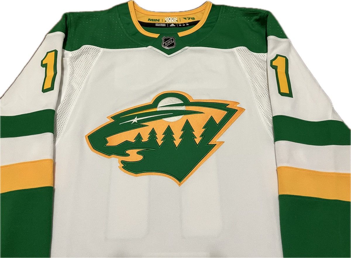 NHL NWOT Minnesota Wild Parise RR 1 Adidas NHL Hockey Jersey 46 Size US S / EU 44-46 / 1 - 2 Thumbnail