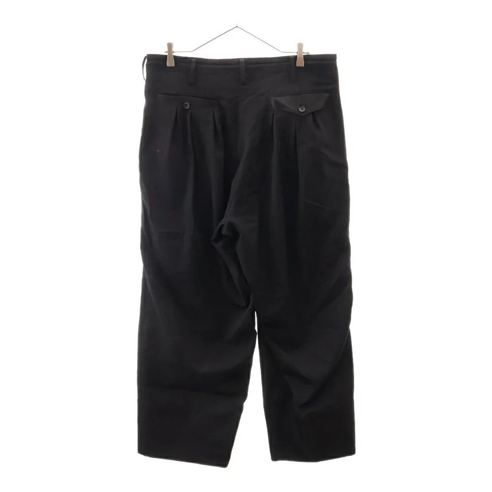 Yohji Yamamoto Yohji Yamamoto POUR HOMME 23SS Front Tuck Straight Pan Size US 34 / EU 50 - 2 Thumbnail