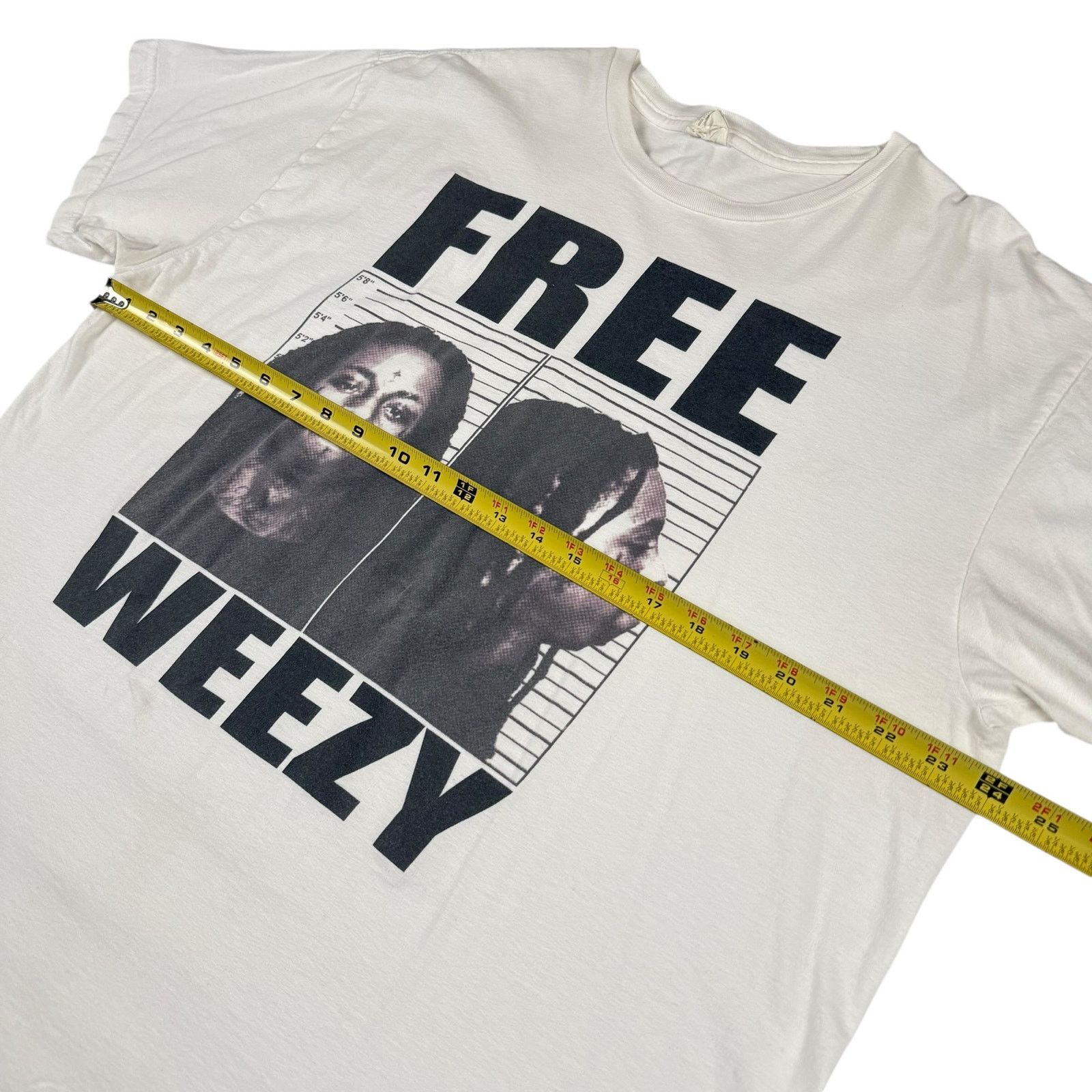 Vintage Vintage y2k Lil Wayne ‘Free Weezy’ T-shirt XXL Size US XXL / EU 58 / 5 - 5 Thumbnail