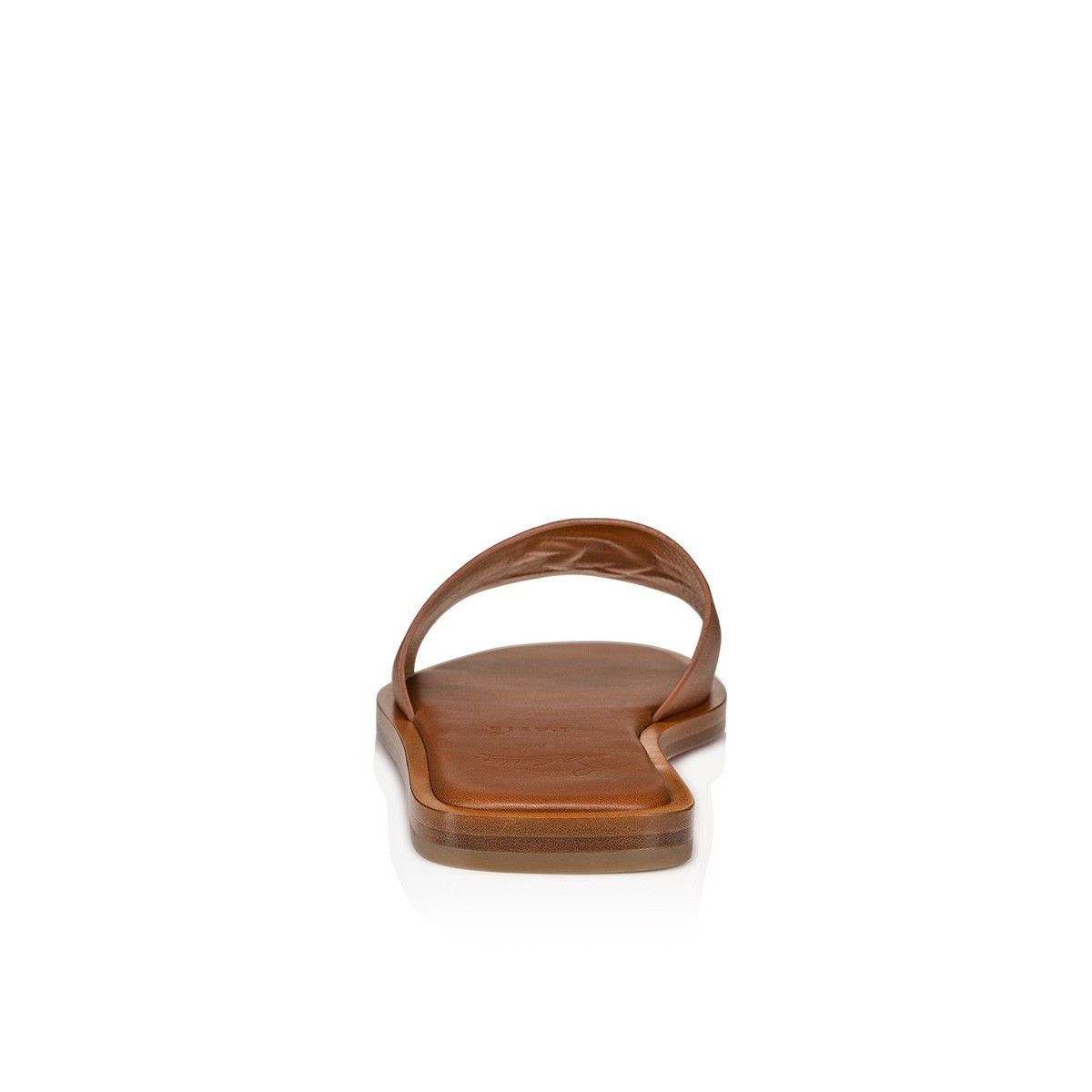 Christian Louboutin oc11z0126 CL Mule in Brown Size US 6 / IT 36 - 3 Thumbnail