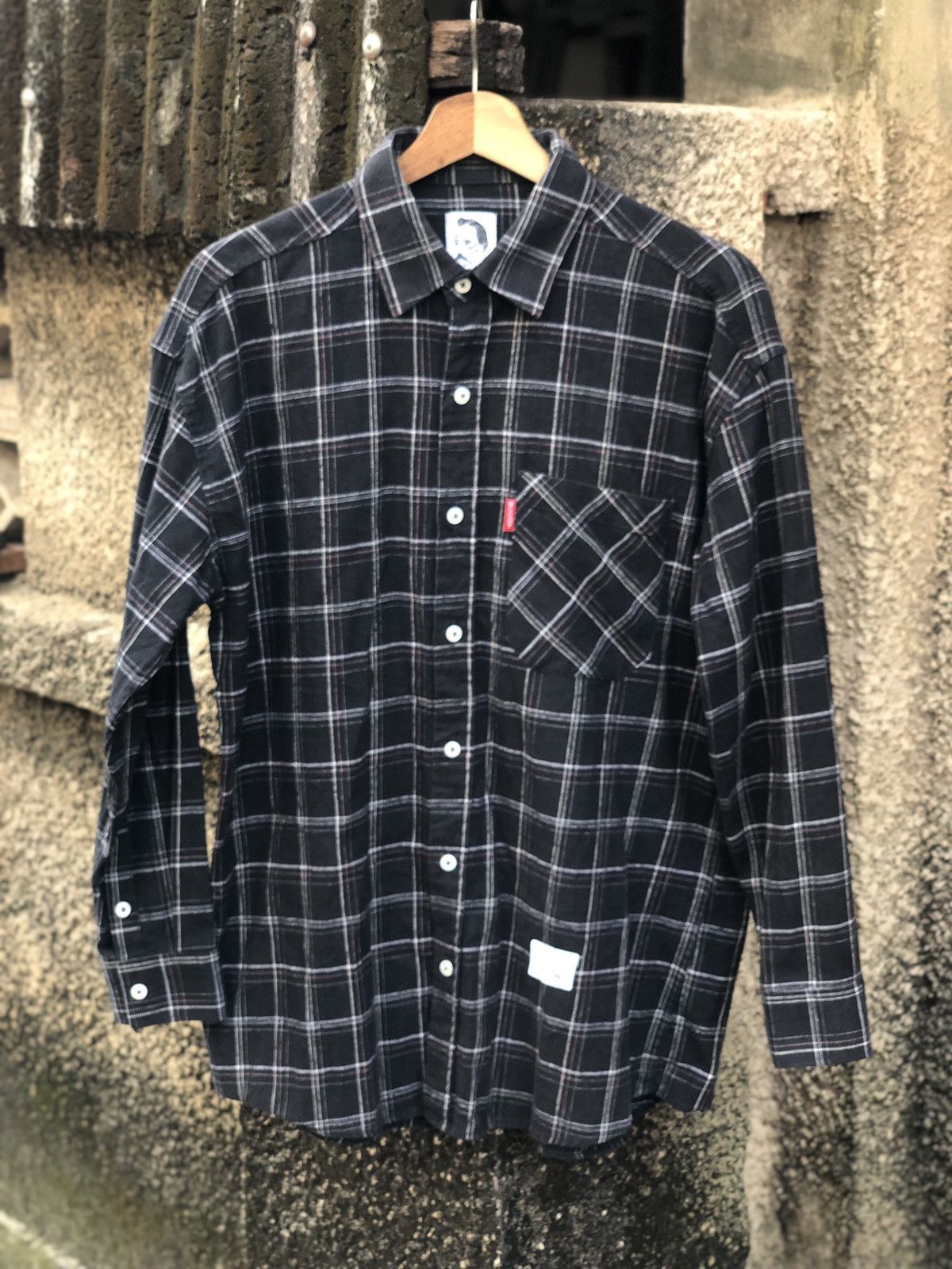 The Real McCoy's The Real McCoy Union Made Black Plaid Button Shirts Size US M / EU 48-50 / 2 - 1 Thumbnail