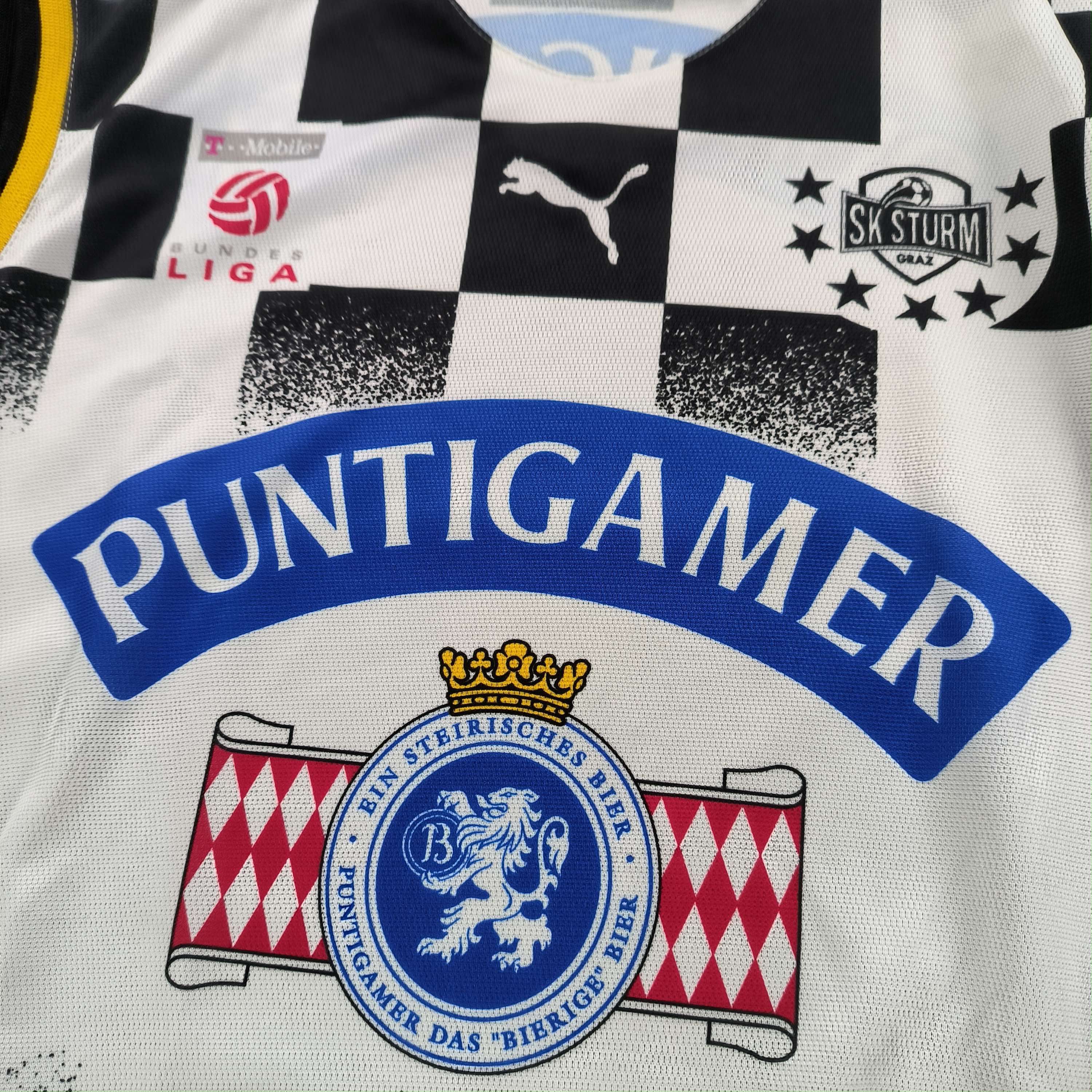 Puma Sturm Graz 2003-04 Puma home football jersey size M Size US M / EU 48-50 / 2 - 3 Thumbnail