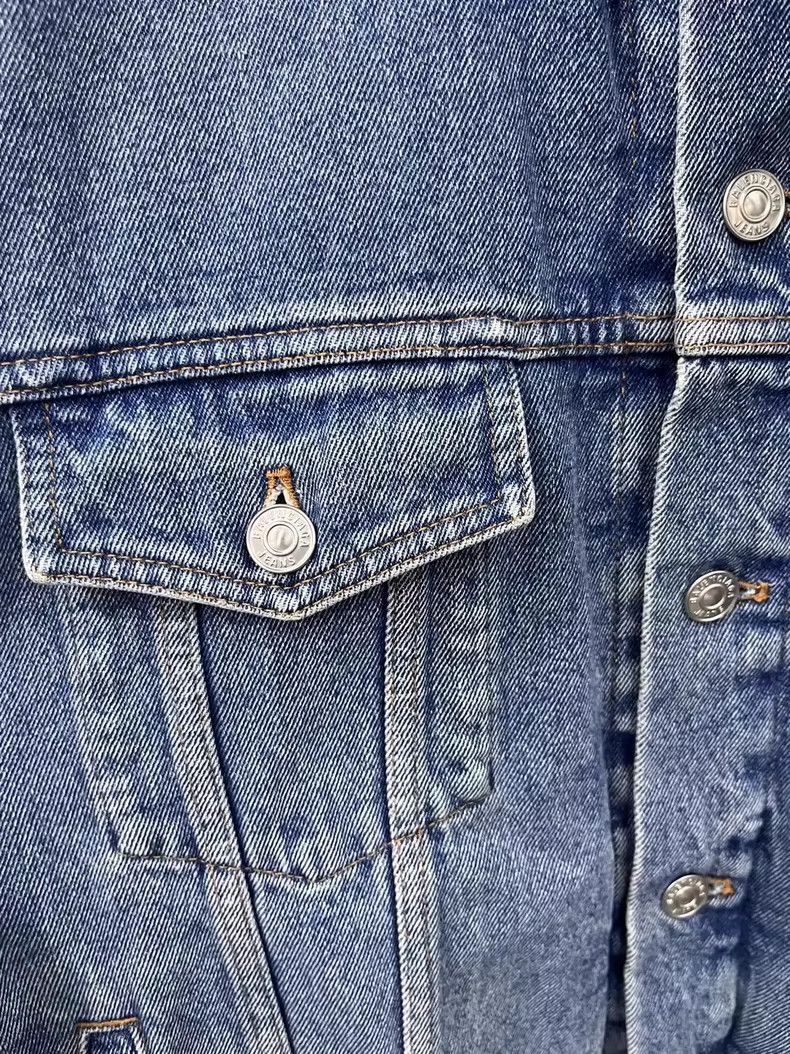 Balenciaga Balenciaga Washed denim jacket Size US M / EU 48-50 / 2 - 2 Thumbnail