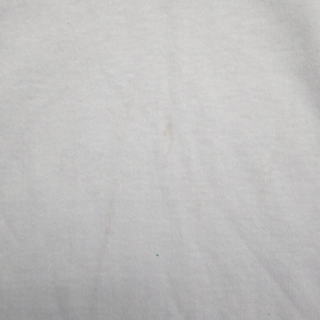 Vintage Vintage Polo Print-Ons White Blue Trim Womens S Shirt 80s Size S / US 4 / IT 40 - 3 Thumbnail