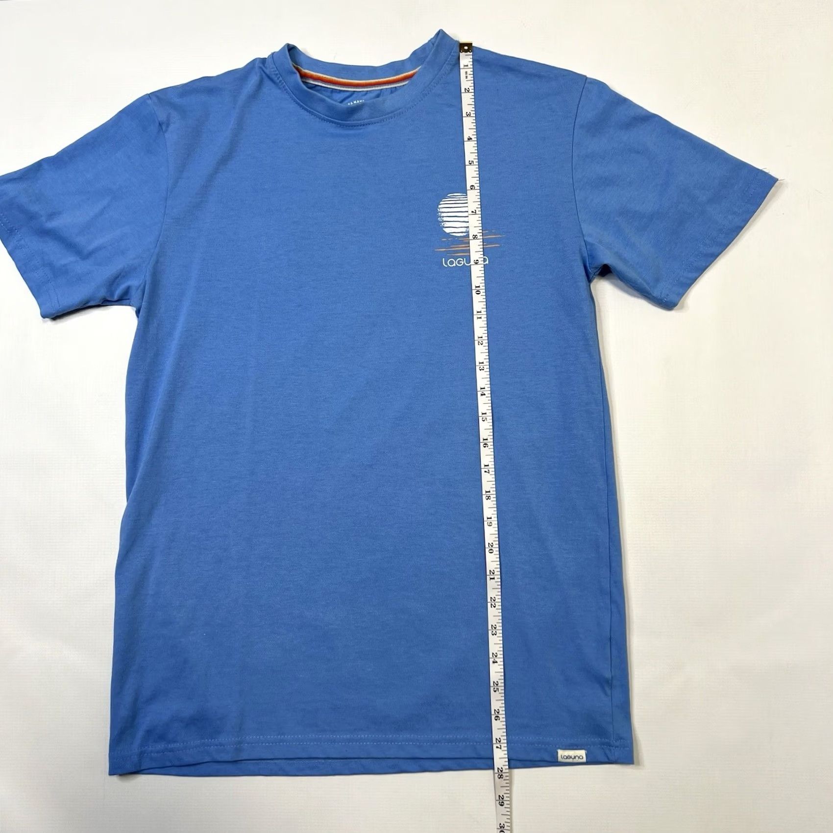 Vintage Happy Hour T Shirt Lot Beach Graphic Print Crew Neck Short Sleeve Mens Medium Yellow Blue Size US M / EU 48-50 / 2 - 6 Thumbnail