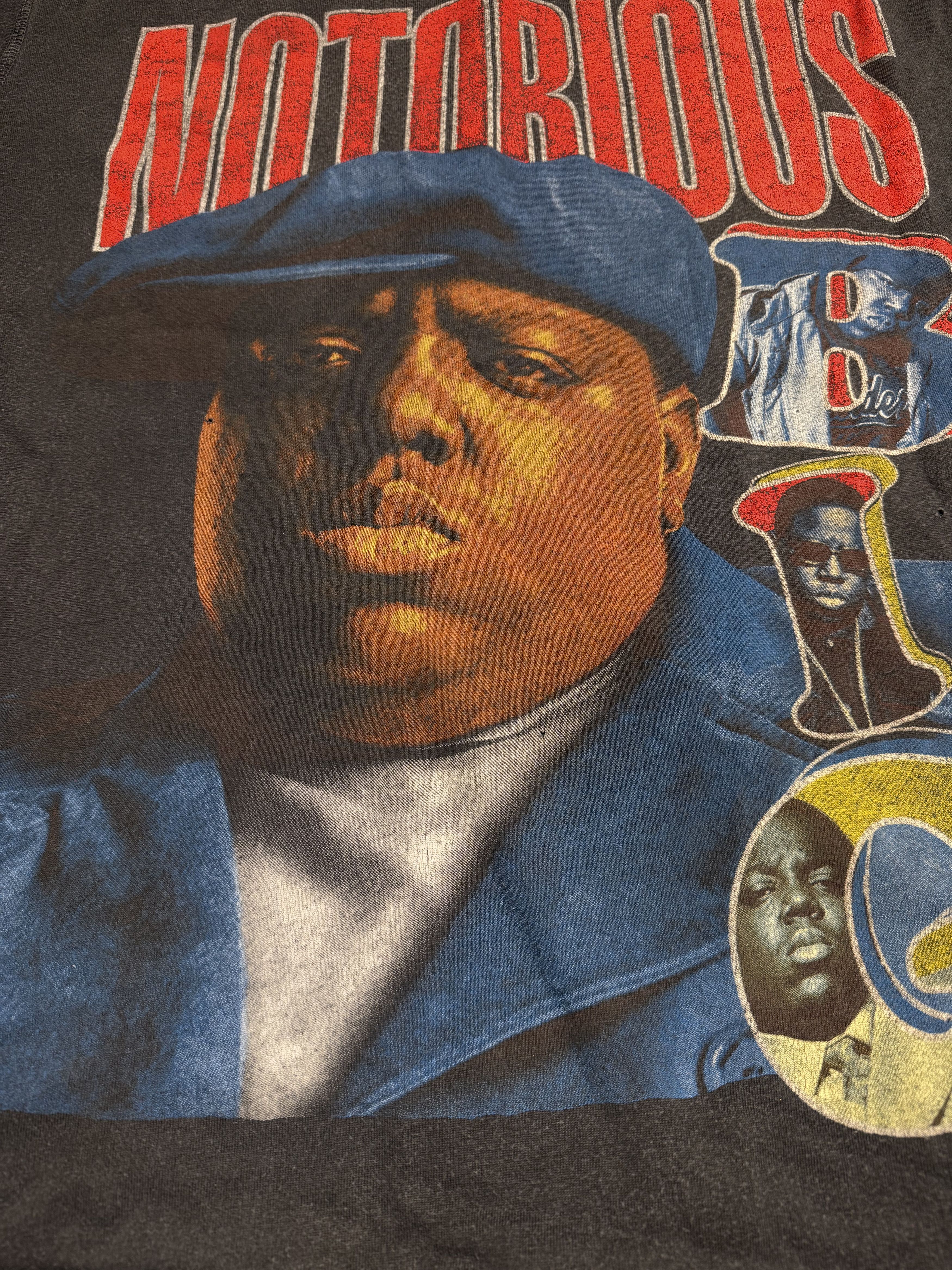 MadeWorn Madeworn The Notorious B.I.G. band t shirts vintage Size US L / EU 52-54 / 3 - 2 Thumbnail