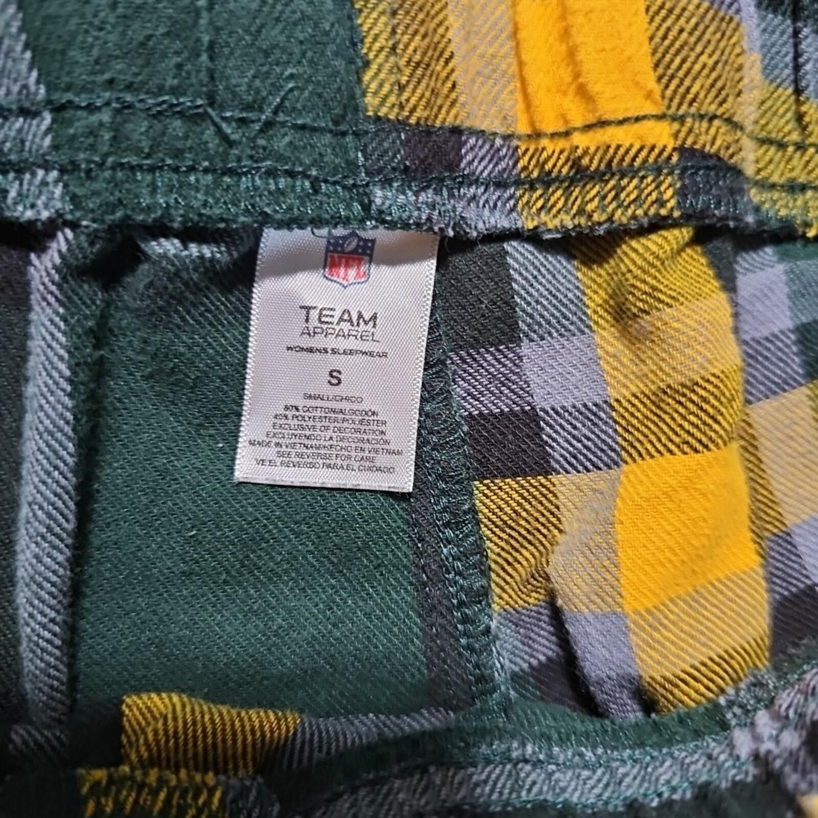 Other Green Bay Packers Pants Mens S NFL Football Pajama Lounge Size ONE SIZE - 3 Thumbnail