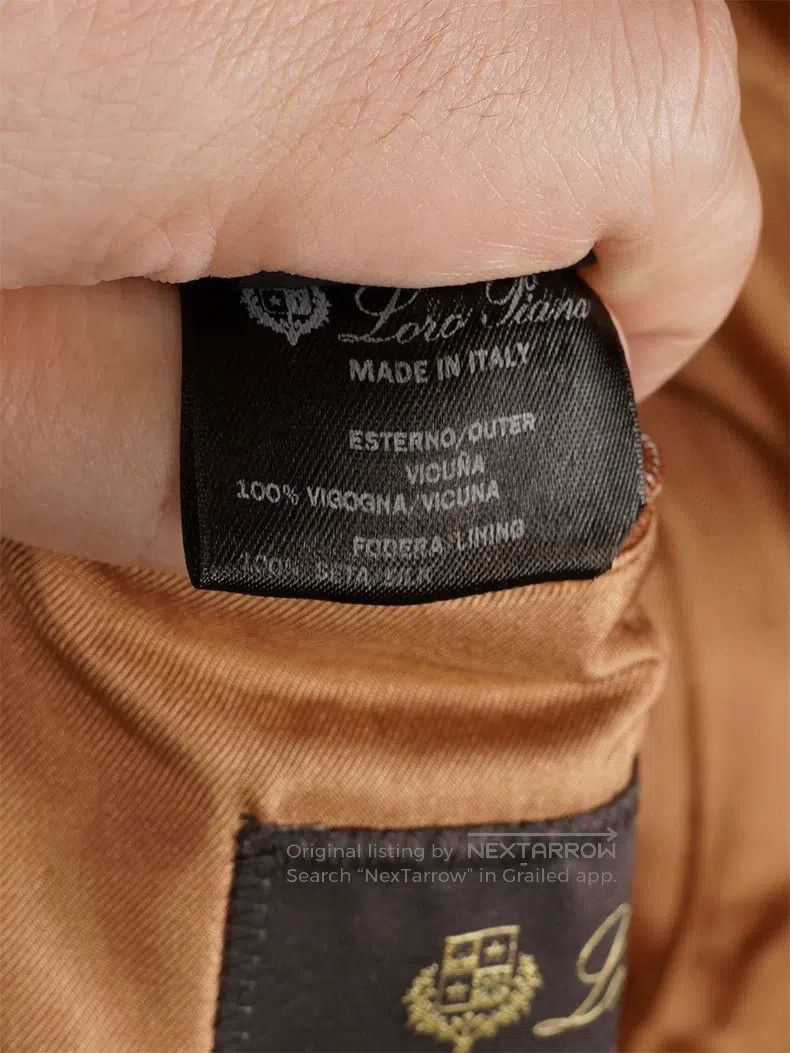Loro Piana Loro Piana Vicuña Wool Coat Size US XL / EU 56 / 4 - 9 Thumbnail