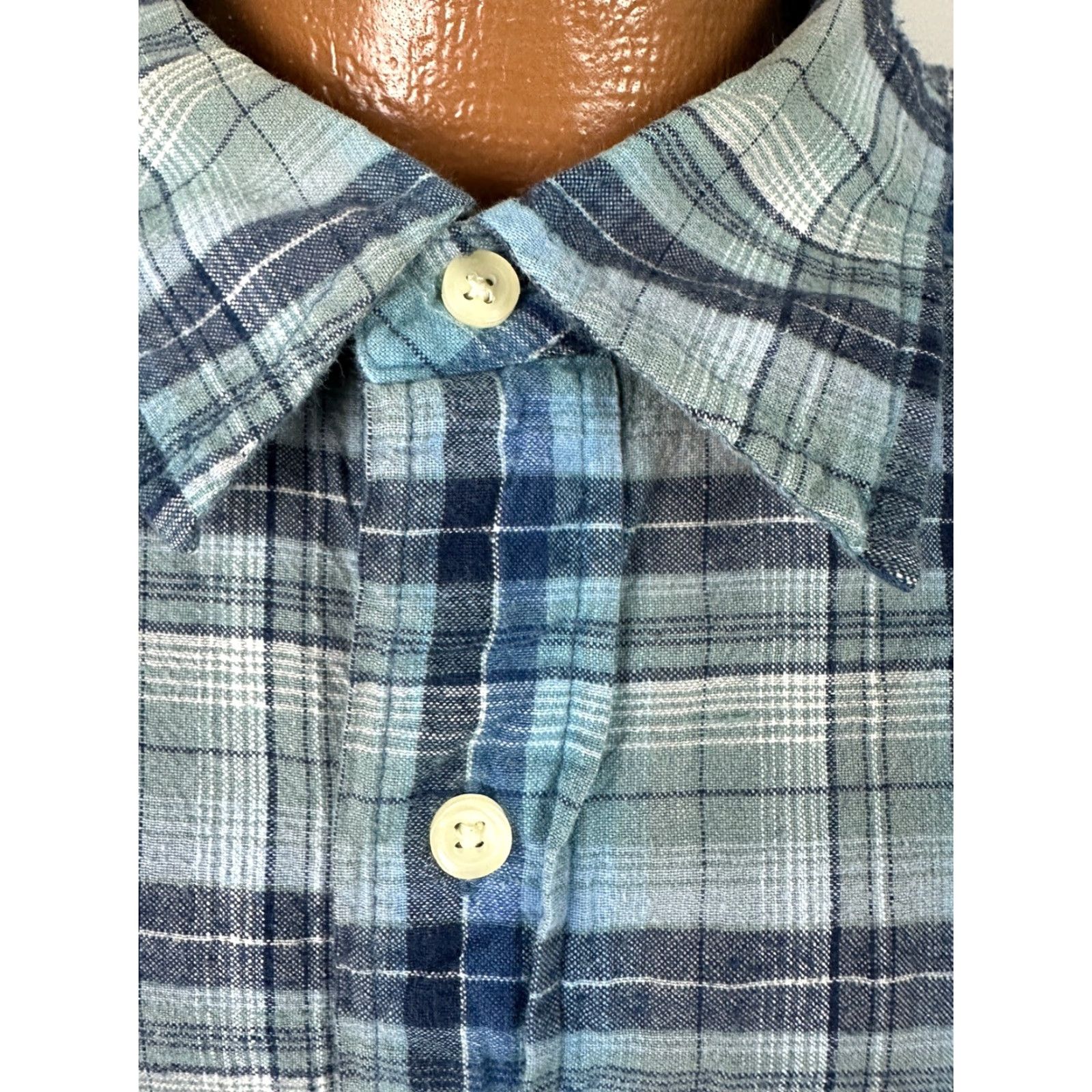 Route 66 VINTAGE Route 66 Shirt Men 3XL Plaid Long Sleeve Button Down Cotton Size US XXL / EU 58 / 5 - 4 Thumbnail