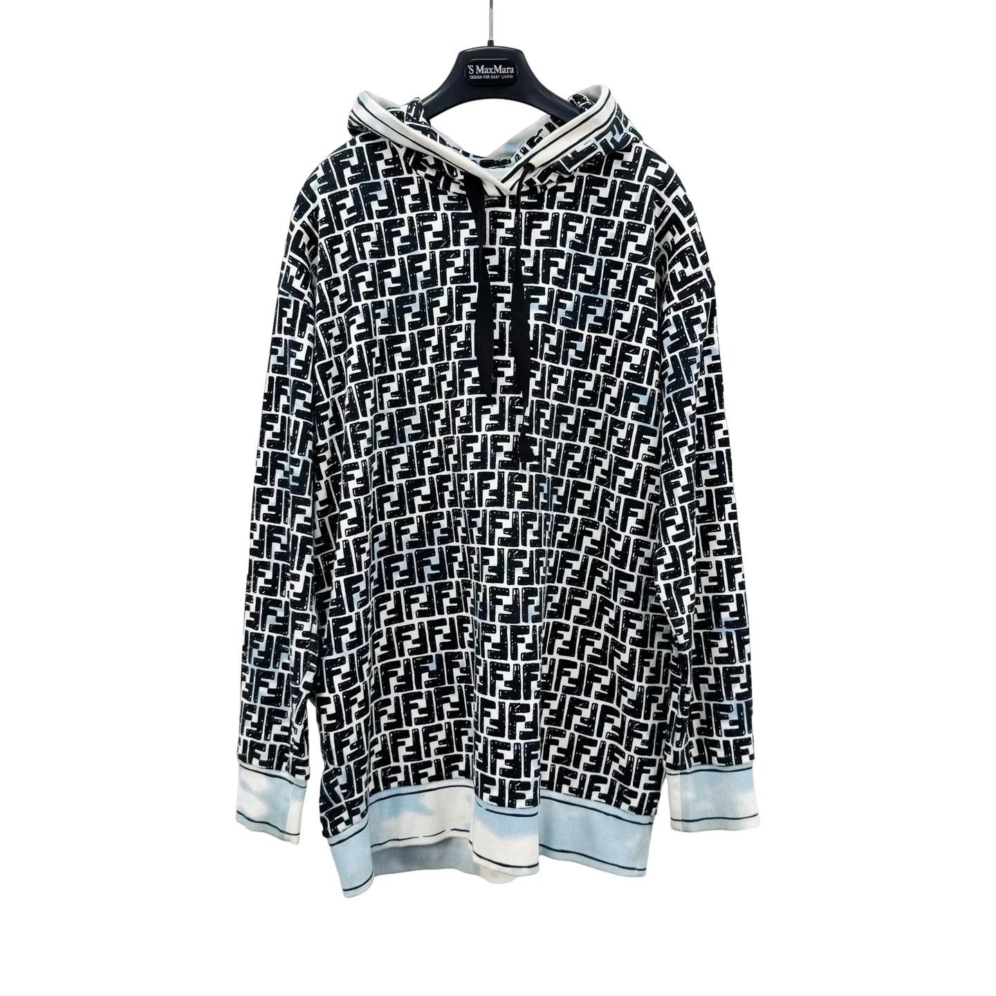 Fendi Fendi FF Monogram Hoodie Size S Size US S / EU 44-46 / 1 - 1 Thumbnail