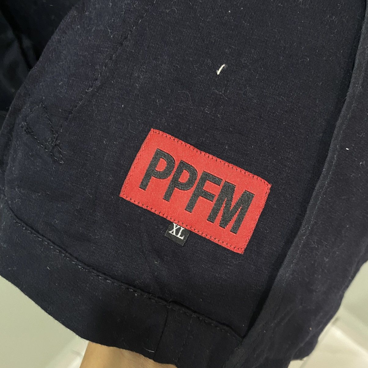 PPFM Navy Double-Breasted Cropped Peacoat Jacket Size US S / EU 44-46 / 1 - 13 Thumbnail