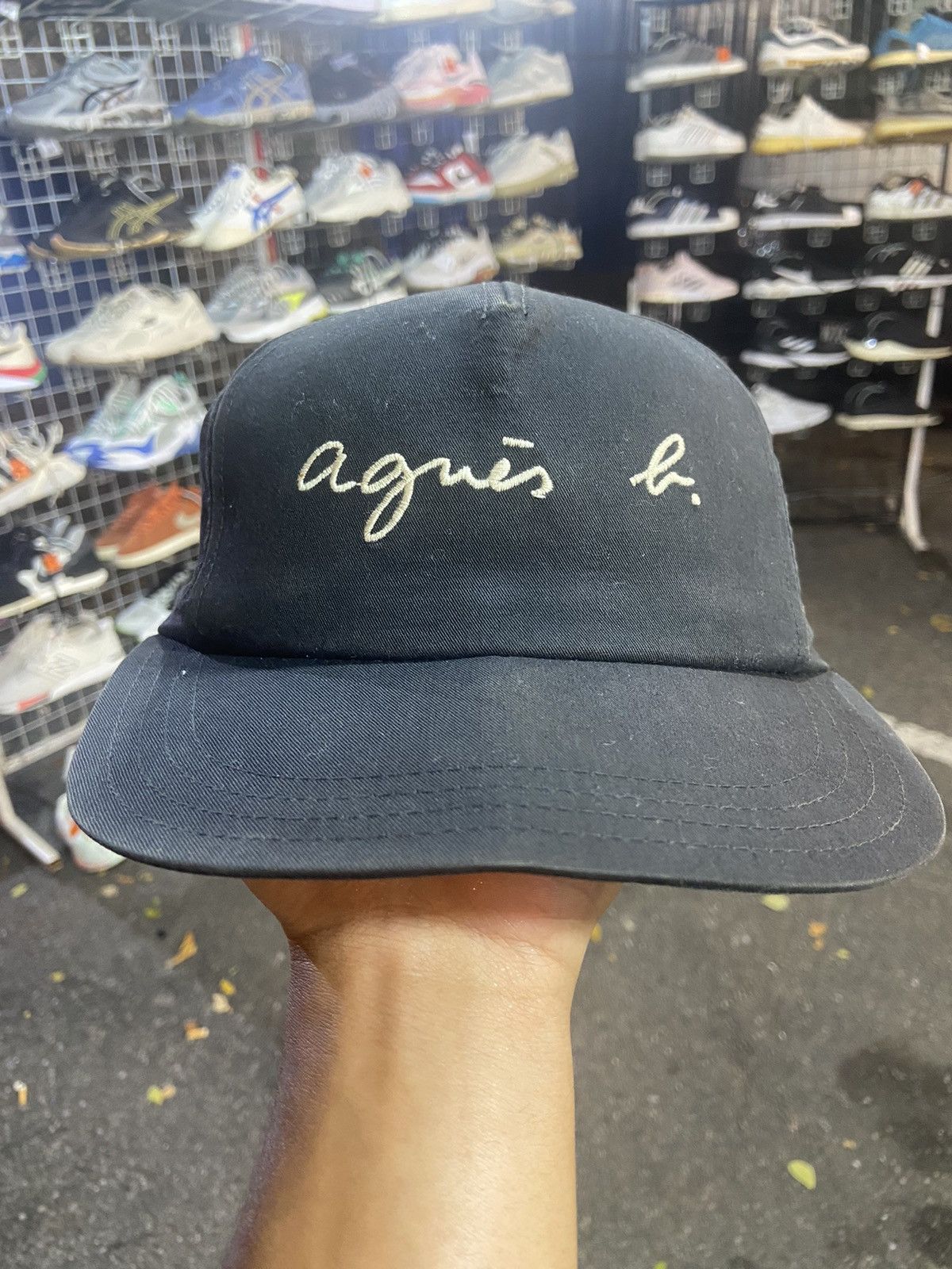 agnes b. AGNES B. SPELL OUT CAP Size ONE SIZE - 1 Thumbnail
