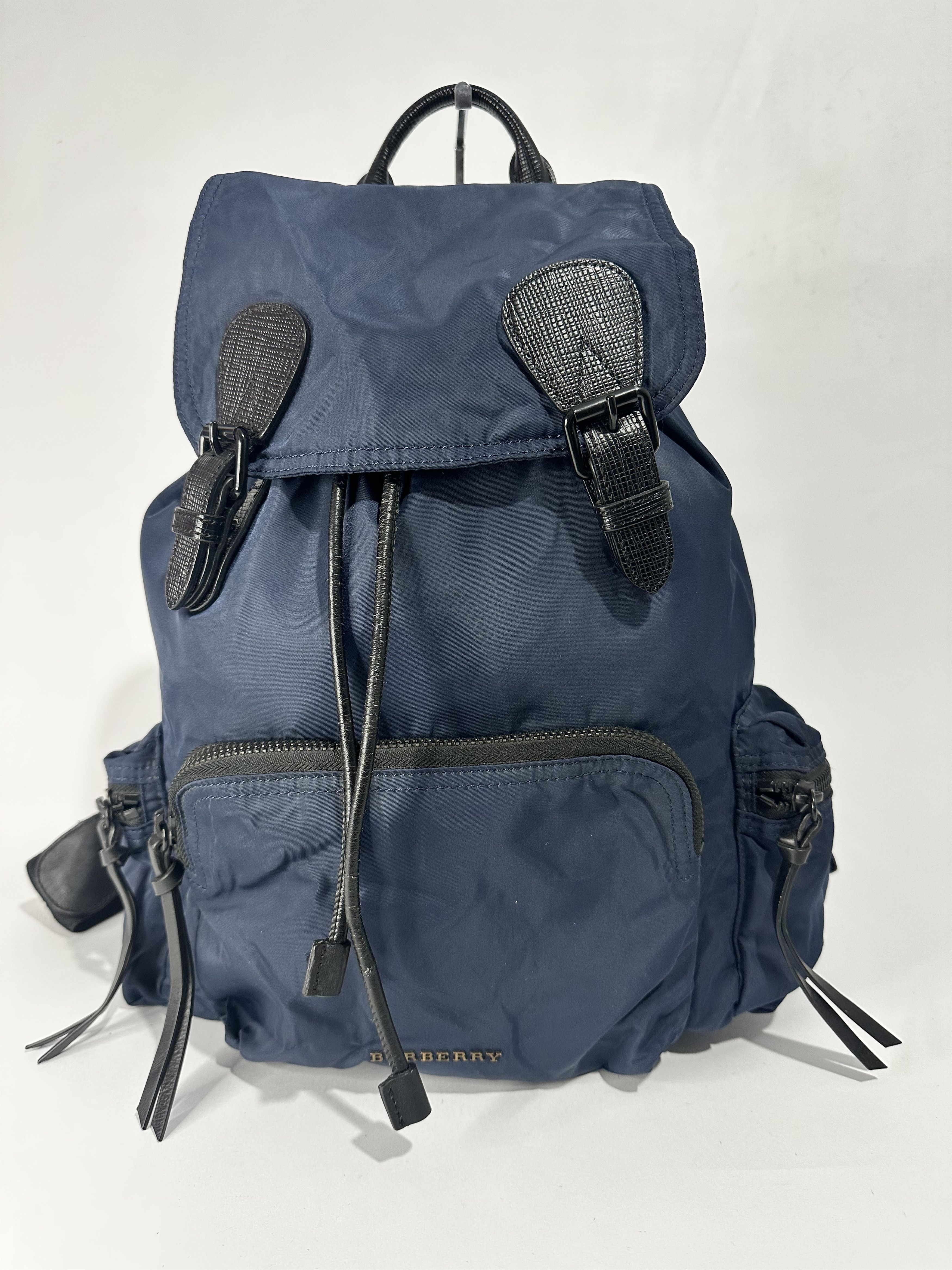 Burberry Burberry Medium Nylon 'Rucksack' Backpack, Navy Size ONE SIZE - 1 Thumbnail