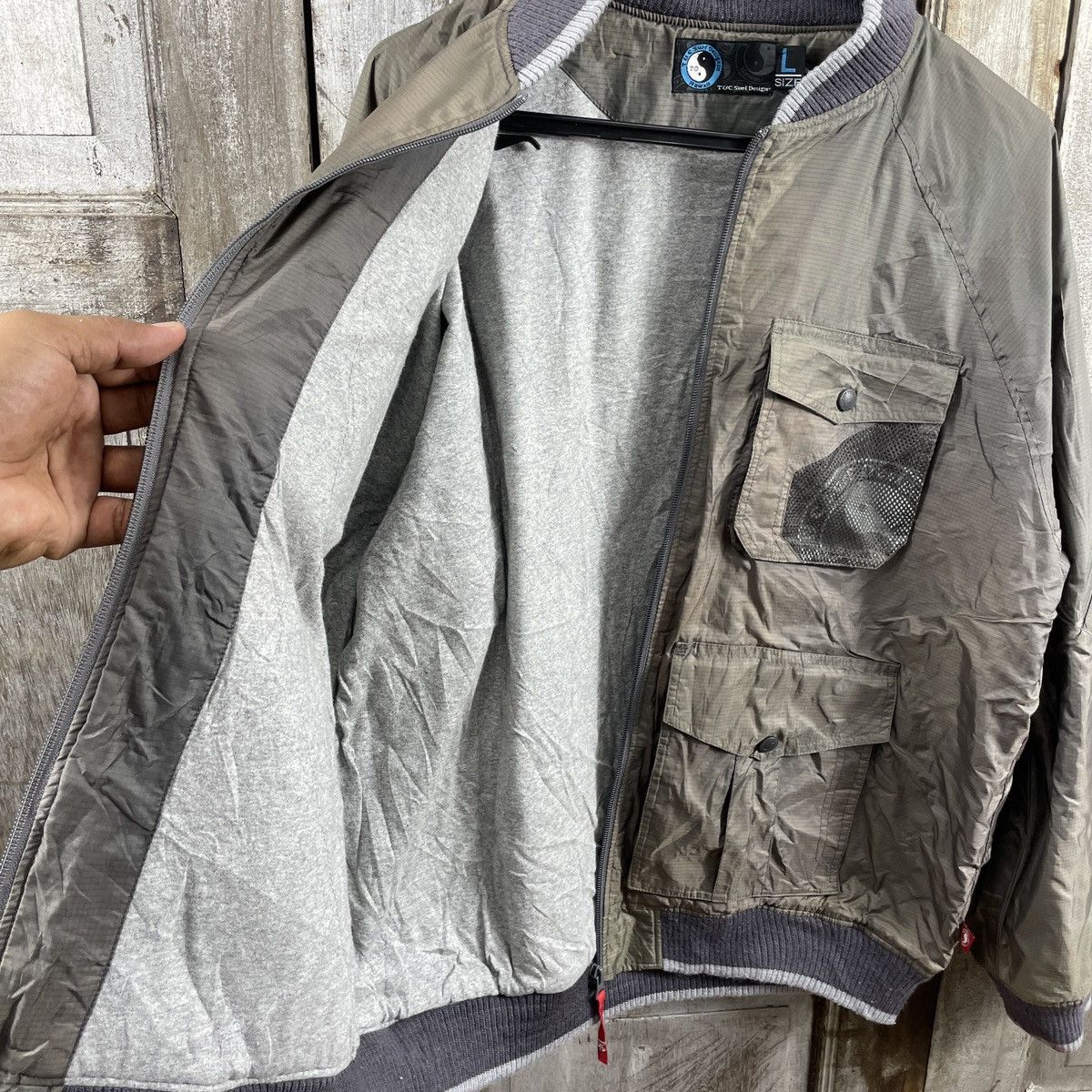 Japanese Brand T&C Surf Design Windbreaker Jacket Size US L / EU 52-54 / 3 - 4 Thumbnail
