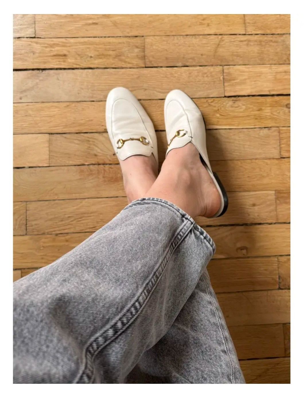 Gucci Authentic Gucci Princeton Beige Leather Vintage Mules Size US 8 / IT 38 - 6 Thumbnail