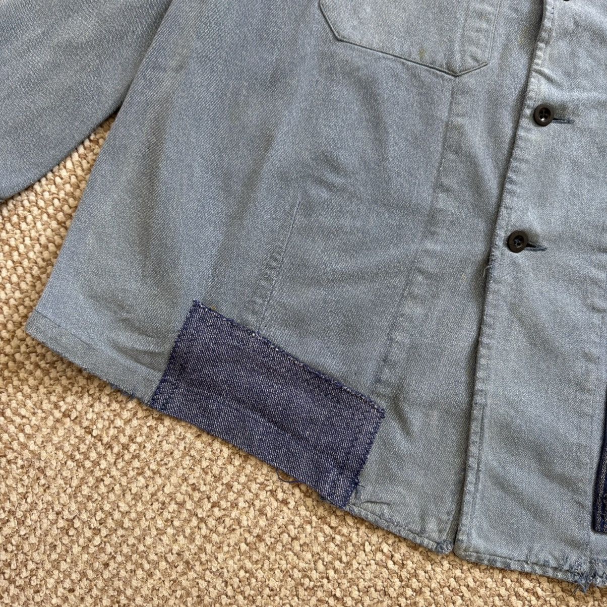 Le Laboureur French vintage sun faded repaired works jacket Size US L / EU 52-54 / 3 - 8 Thumbnail
