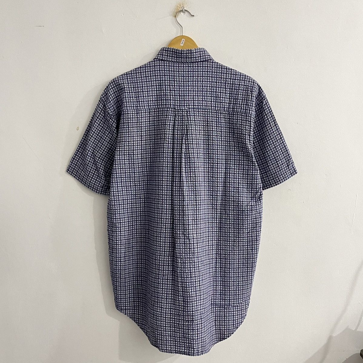 Japanese Brand Casual Basic - Plaid Button Up Shirt Size US L / EU 52-54 / 3 - 6 Thumbnail