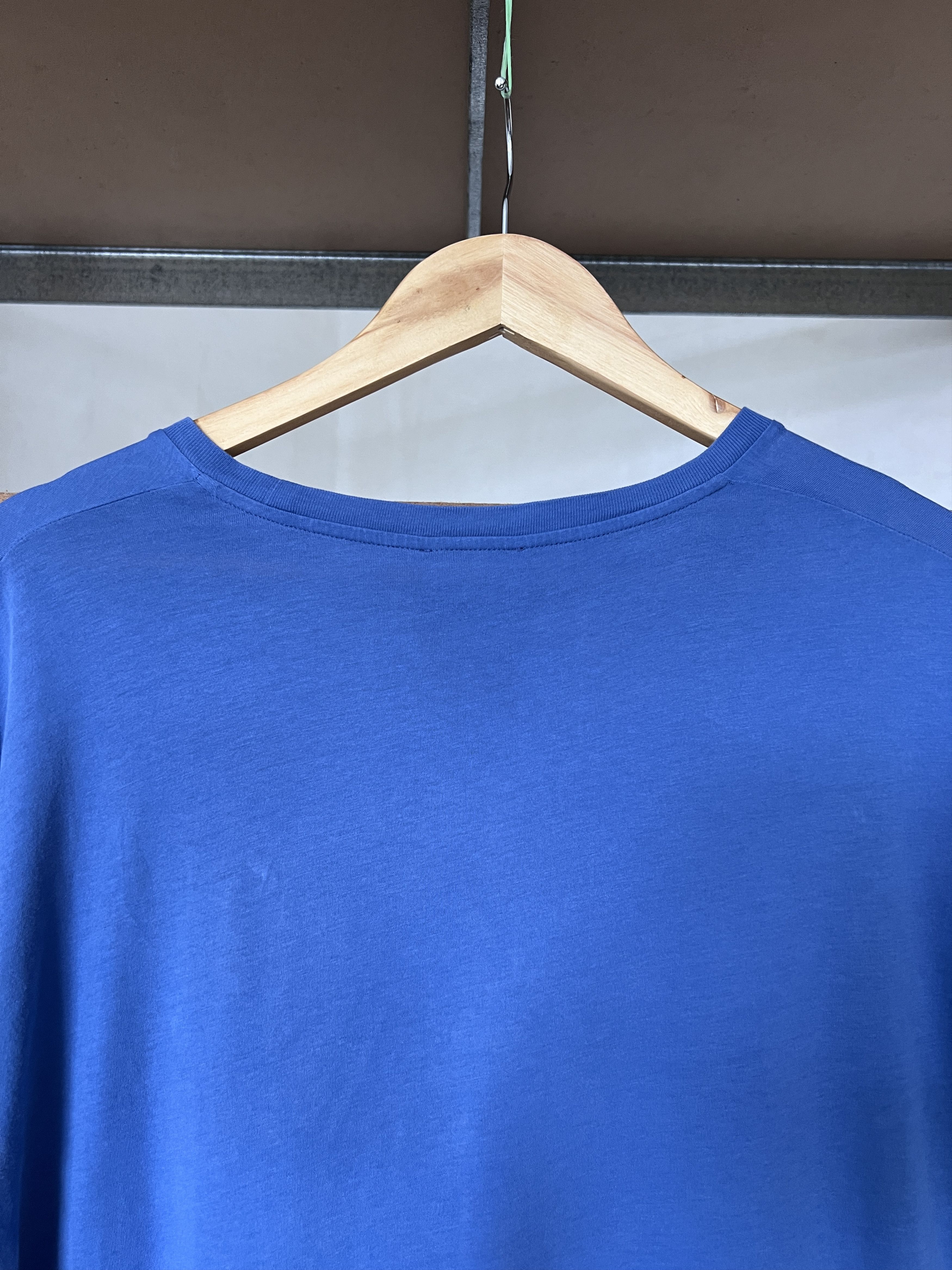 Vintage Vivienne Westwood Vintage Small Logo Blue Distressed Tee Size US XL / EU 56 / 4 - 16 Thumbnail
