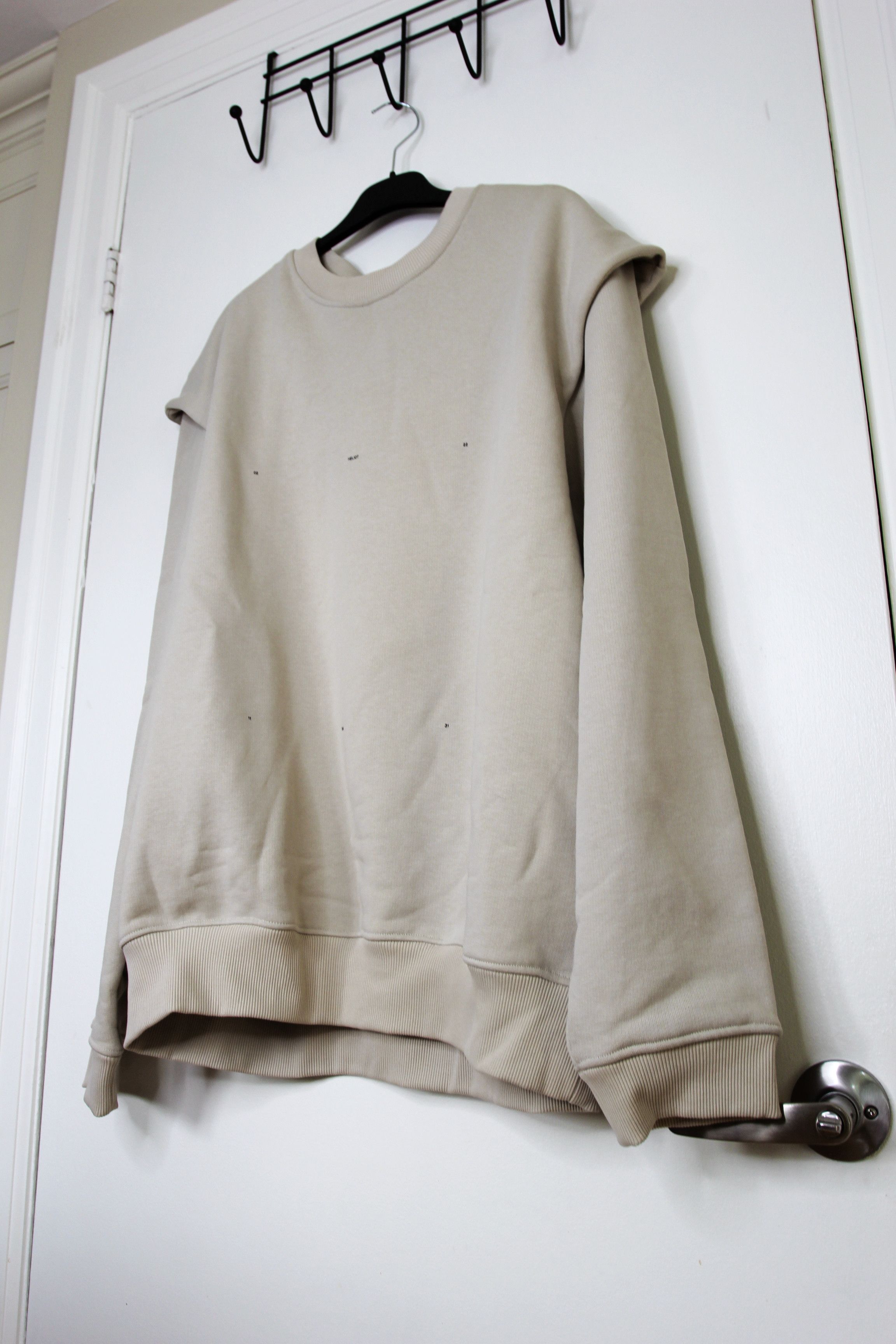 Heliot Emil BNWT SS25 HEILOT EMIL OUTLINE LOGO SWEATSHIRT XL Size US XL / EU 56 / 4 - 5 Thumbnail