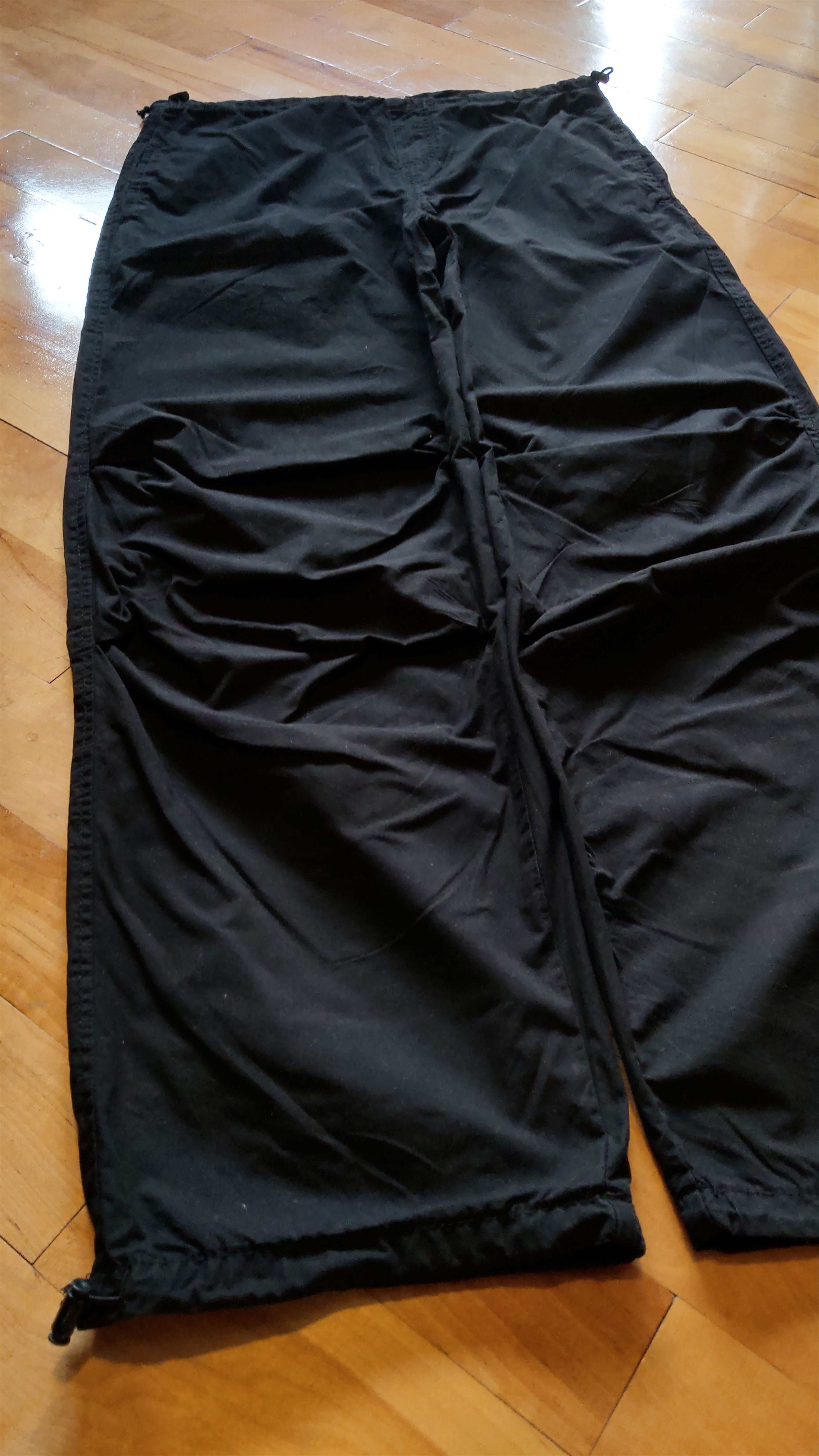 Japanese Brand × Vintage Minimalist Flared Pants Raver y2k Baggy Hacker Neo Alt Size US 32 / EU 48 - 2 Thumbnail