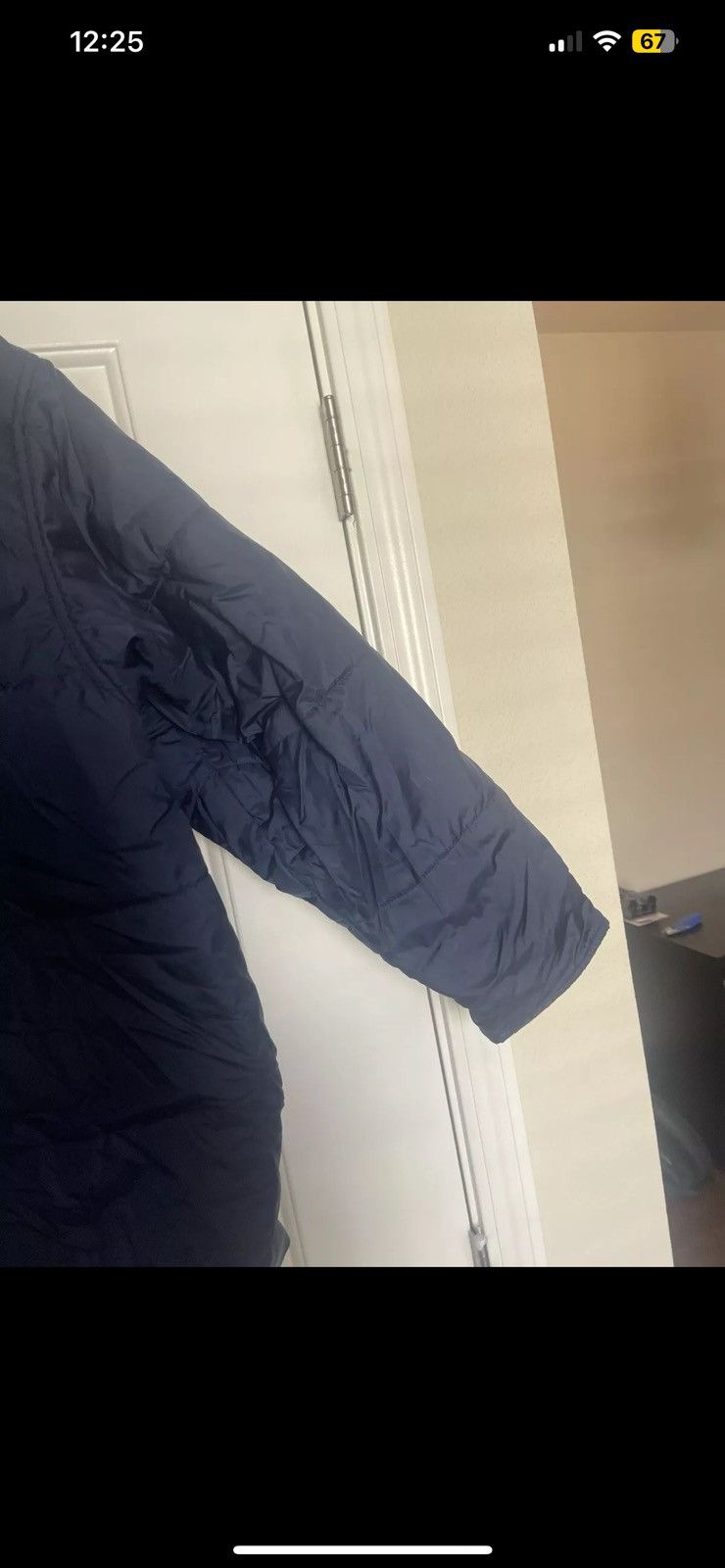 Nike × Vintage NIKE REVERSIBLE PUFFER JACKET NAVY AND GRAY. MENS SZ MEDIUM. Size US M / EU 48-50 / 2 - 9 Thumbnail