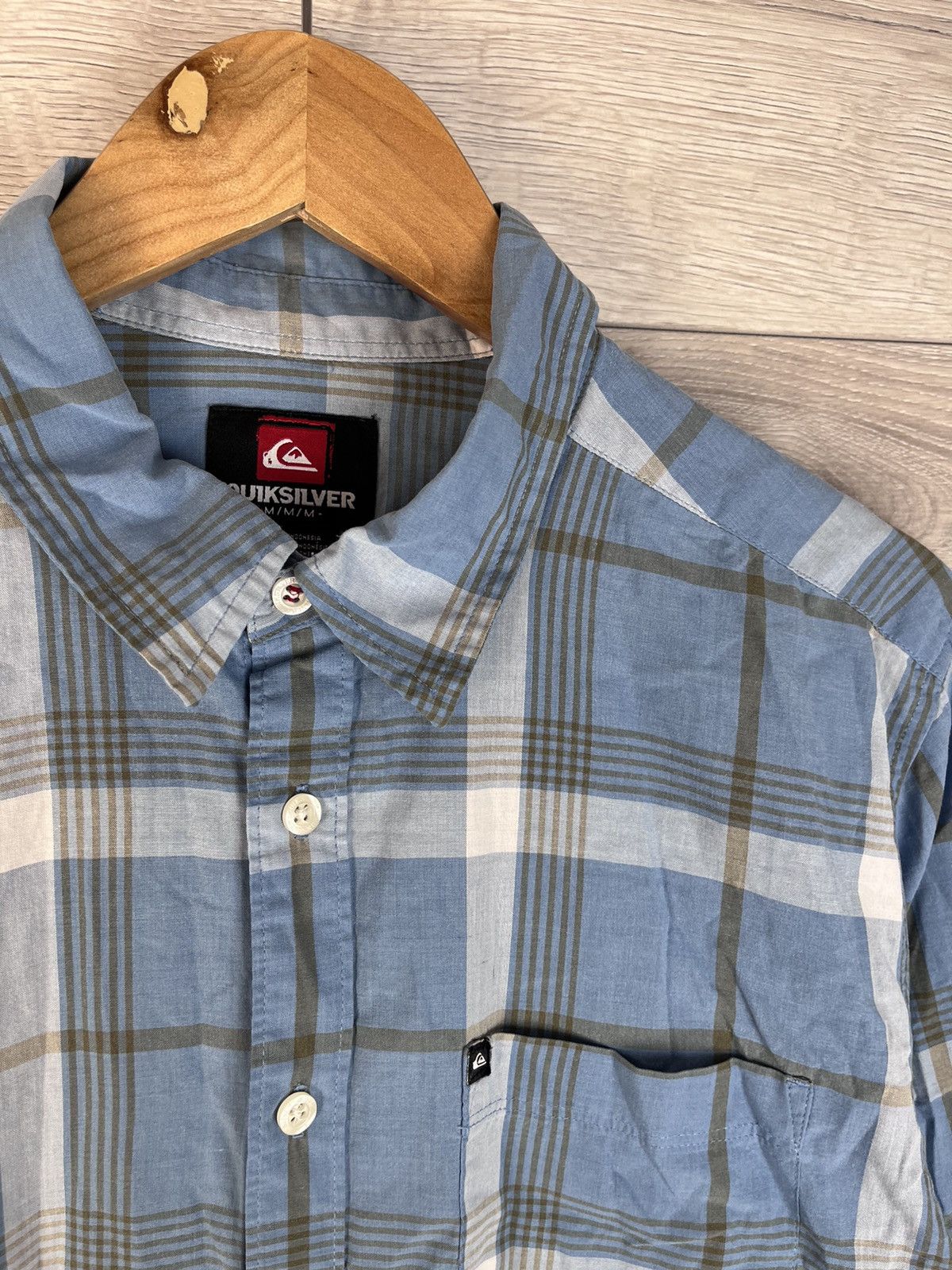 Quiksilver Vintage men’s shirt Quiksilver size M outdoor street Size US M / EU 48-50 / 2 - 5 Thumbnail