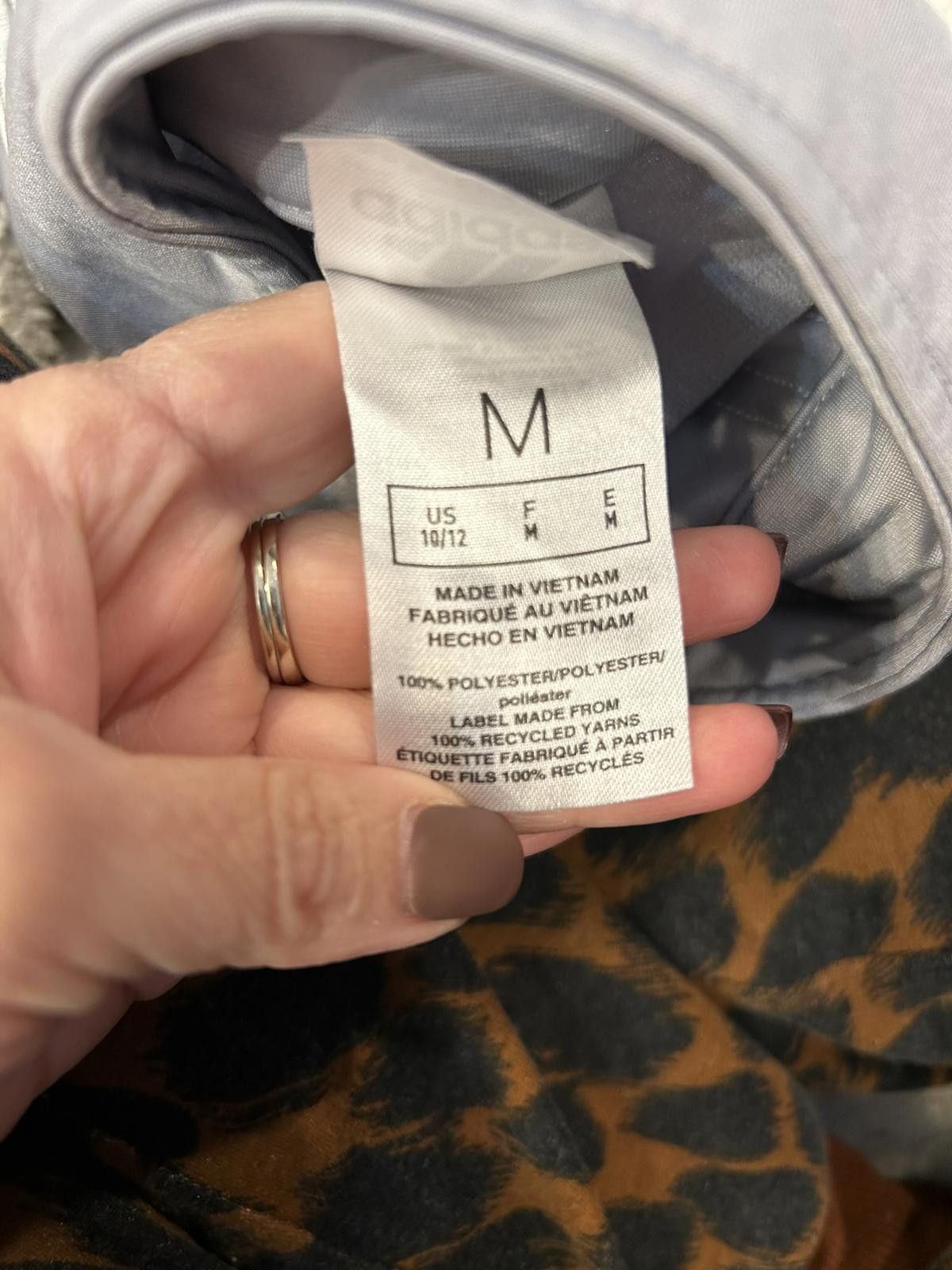 Adidas Adidas Gray Track Jacket with White Stripes and Logo Size US M / EU 48-50 / 2 - 5 Thumbnail