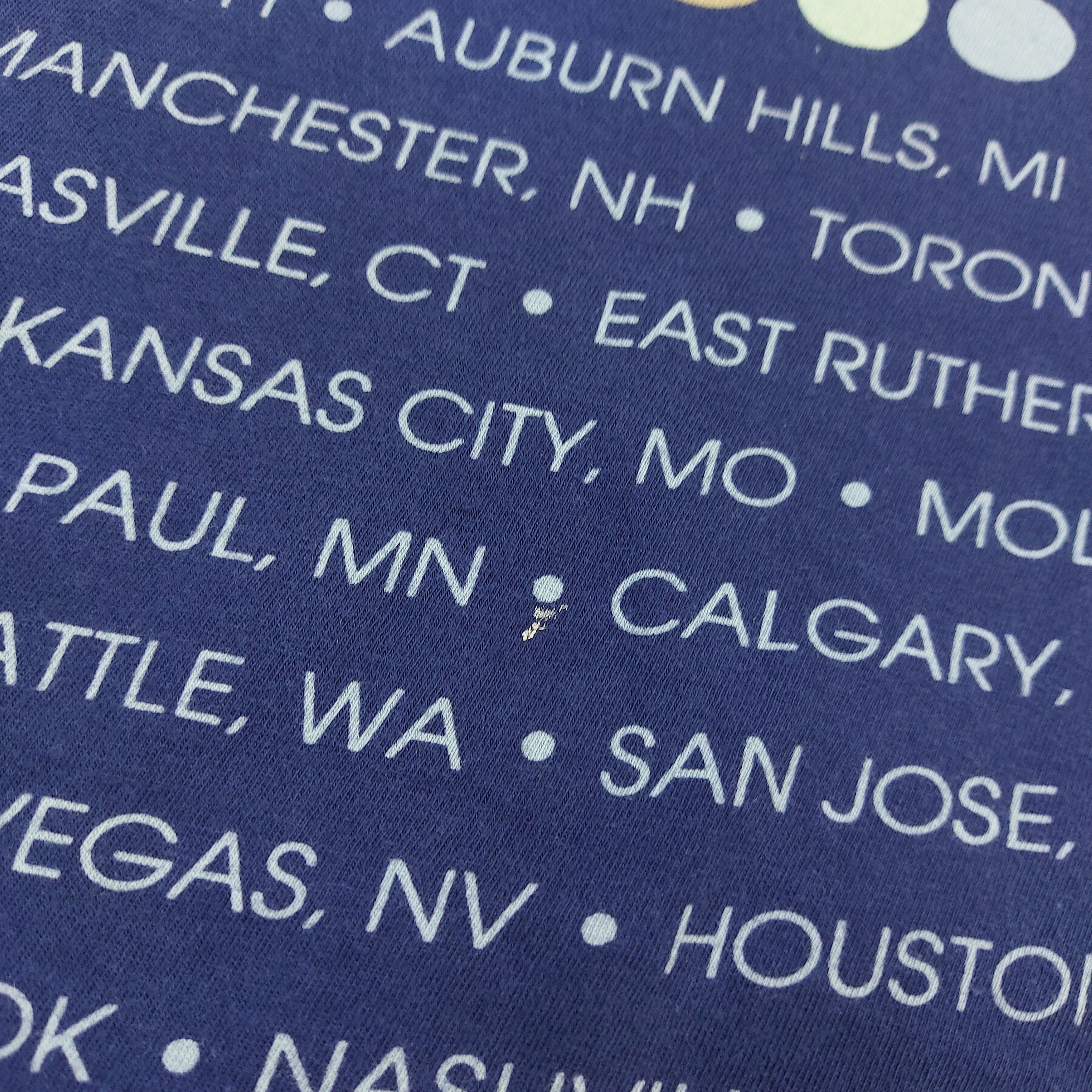 Band Tees Maroon 5 Band North America Tour 2013 Double-Sided TEE Size US XL / EU 56 / 4 - 14 Thumbnail