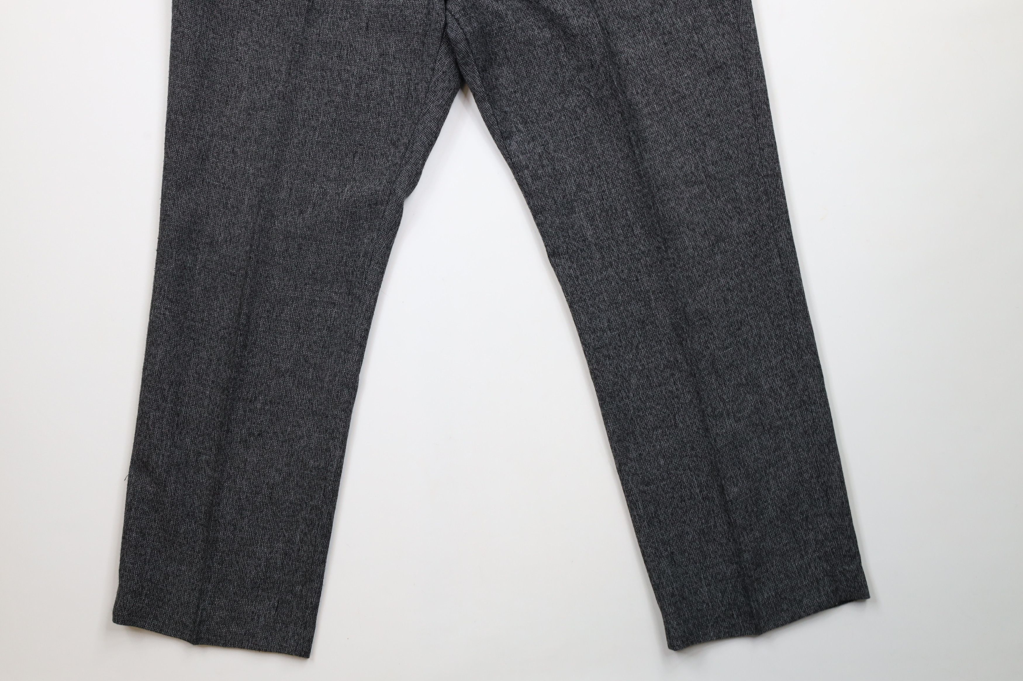 Vintage Vintage 70s Streetwear Wool Tweed Flared Chino Pants USA Size US 37 - 4 Thumbnail