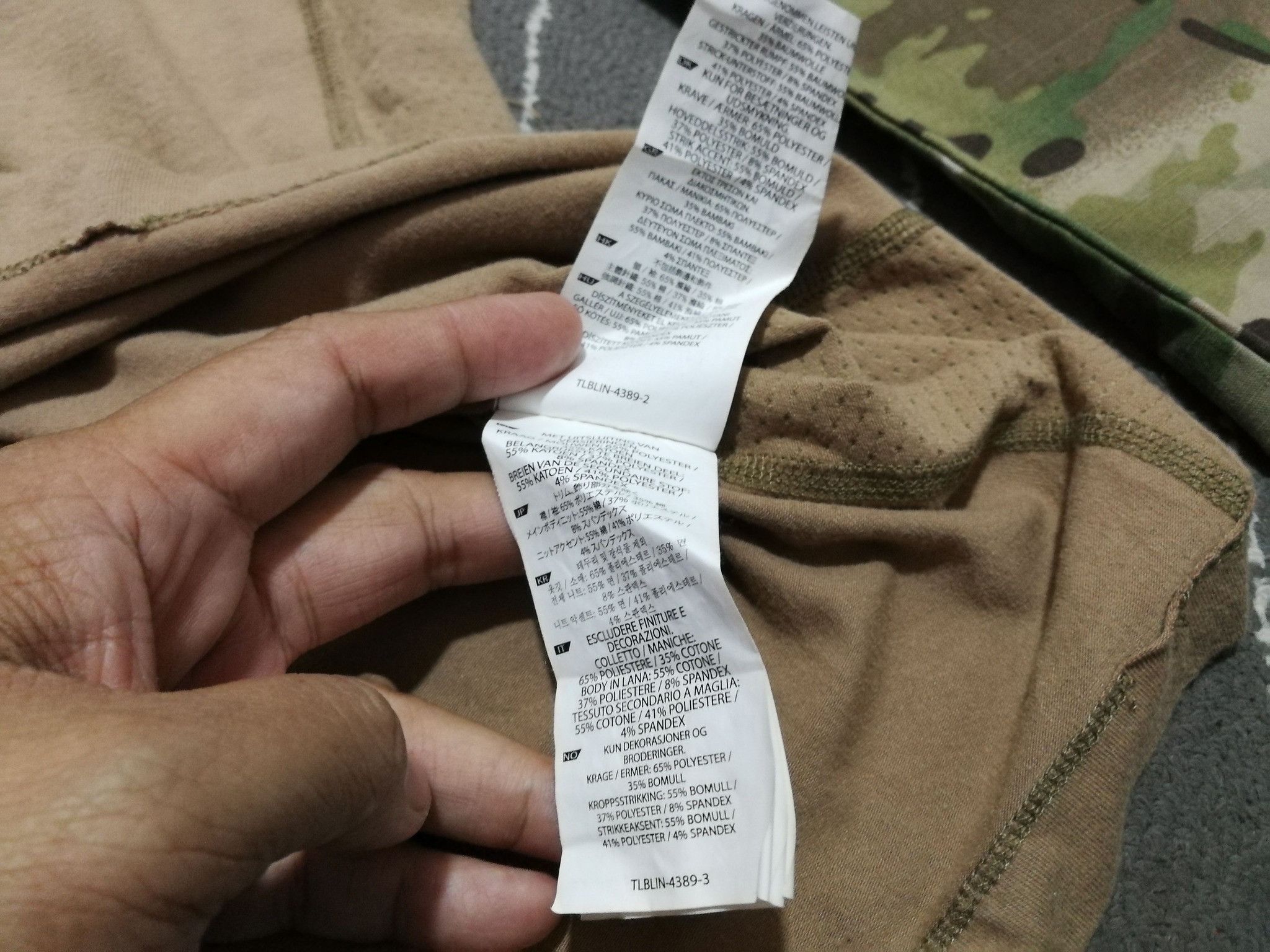 Voodoo Tactical 5.11 TACTICAL army camo tee XS 1840 Size US XS / EU 42 / 0 - 5 Thumbnail