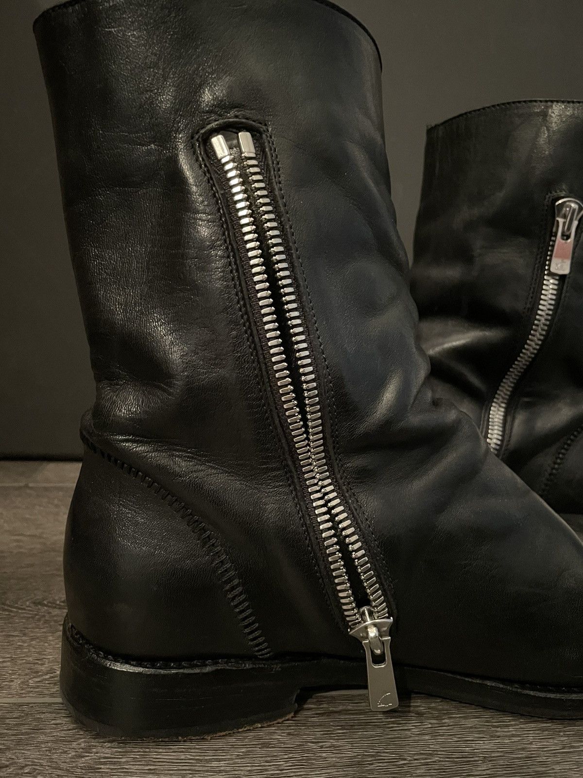 The Last Conspiracy sidezip leather boot Size US 10 / EU 43 - 4 Thumbnail