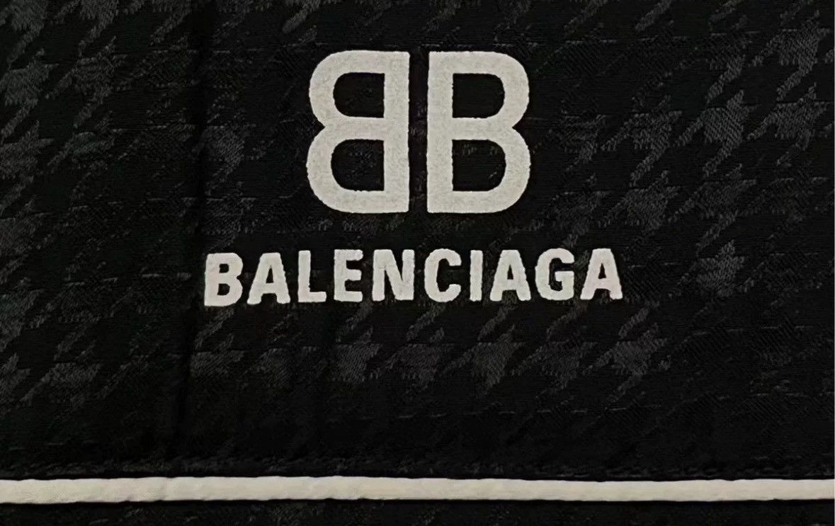 Balenciaga Balenciaga Black and White Double B Bird Zipper Jacket Size US S / EU 44-46 / 1 - 3 Thumbnail
