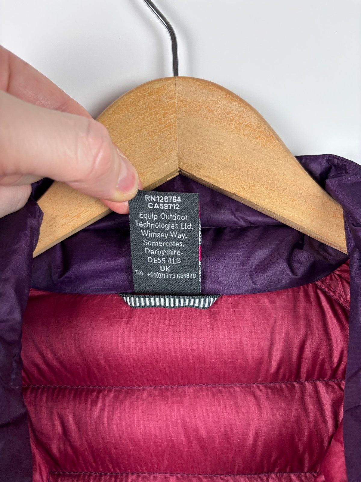 Rab Rab Nikwax Hydrophobic Quilted Down Jacket Purple Size US S Size S / US 4 / IT 40 - 9 Thumbnail