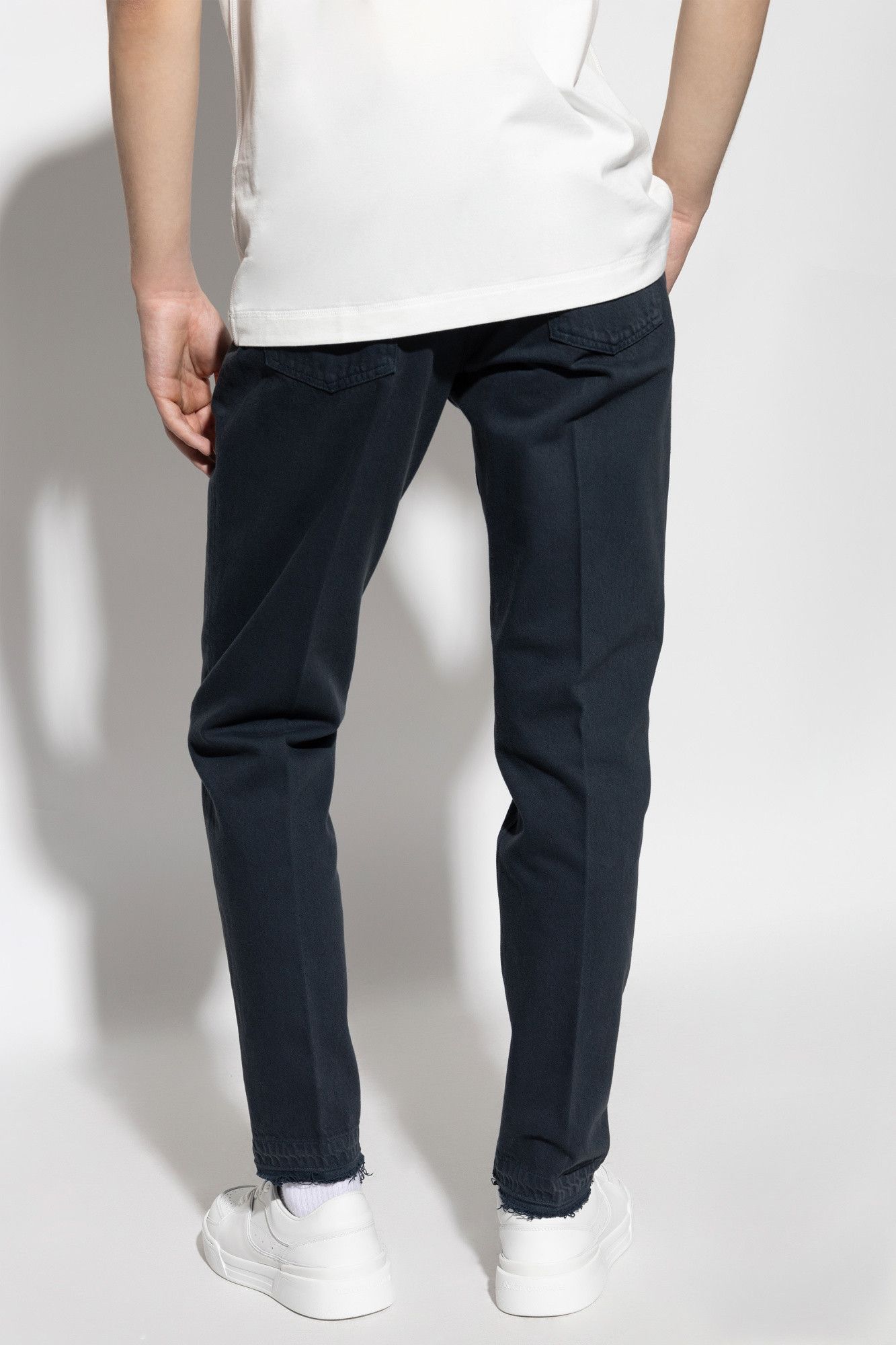Dolce & Gabbana o1s22i1n0225 Regular Jeans in Dark Blue Size US 34 / EU 50 - 4 Thumbnail