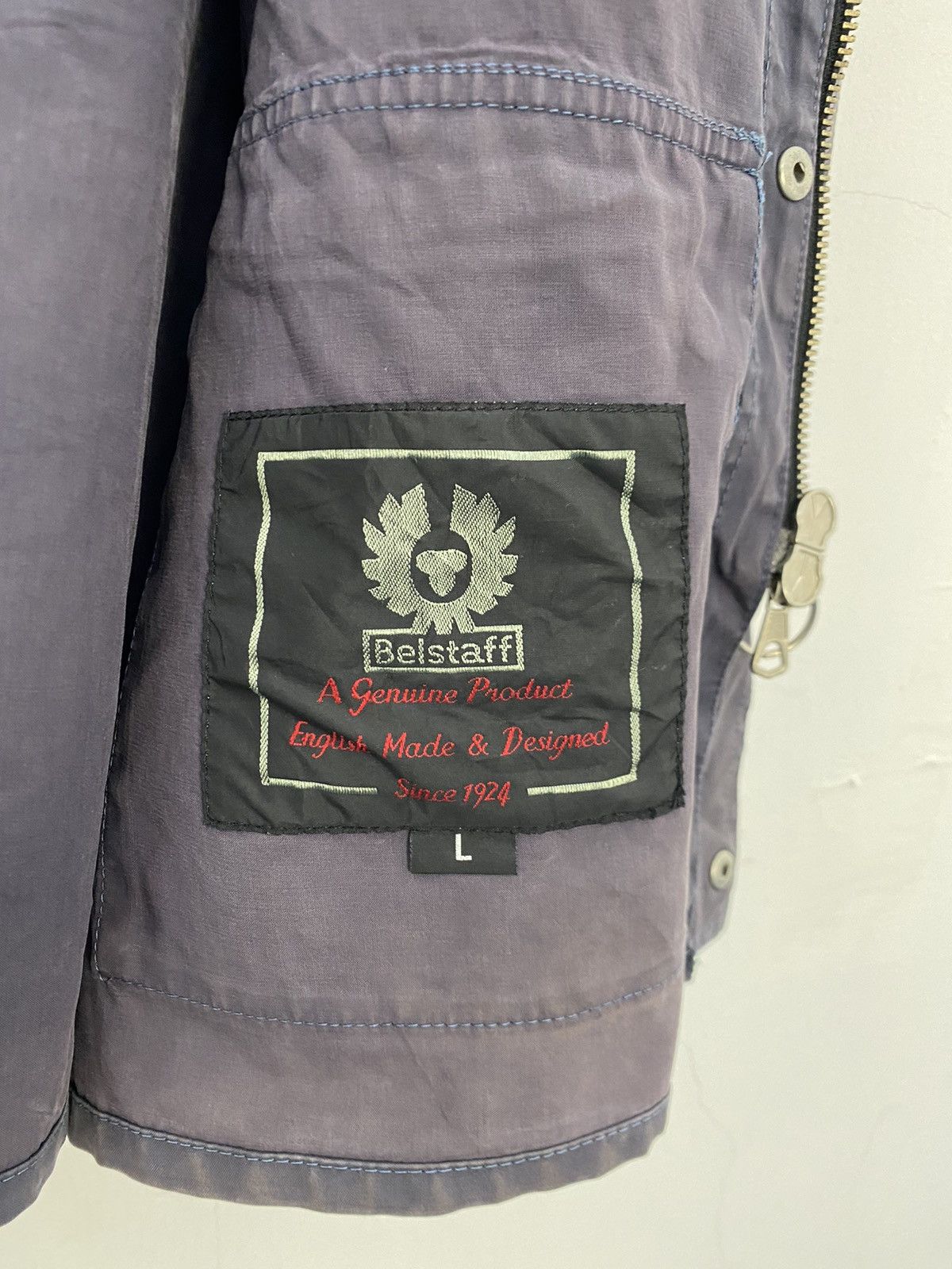 Belstaff CASUAL JACKET SUN DEFECT STYLE BELSTAFF MADE IN ITALY RARE Size US L / EU 52-54 / 3 - 7 Thumbnail
