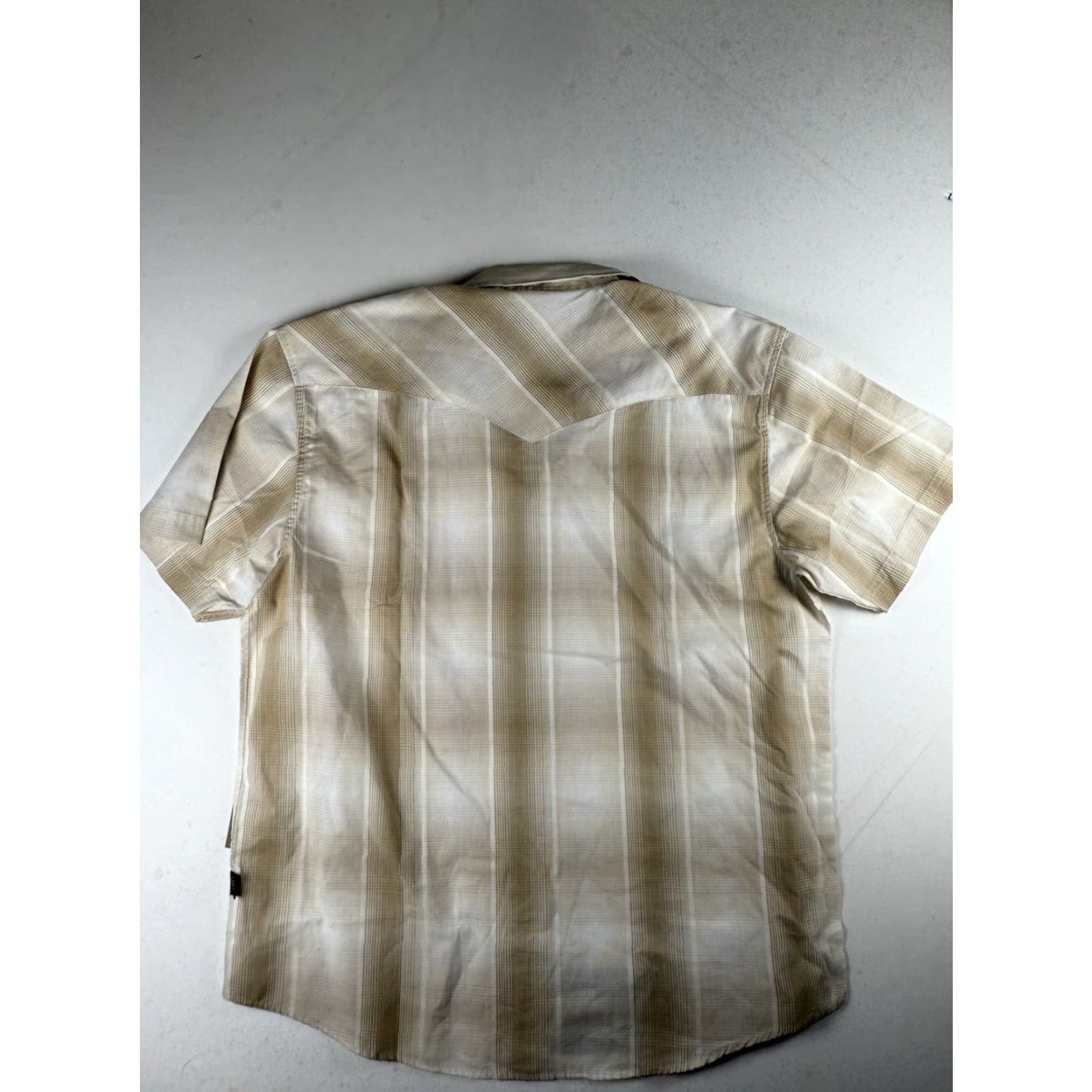 Howler Brothers Howler Brothers H BAR B Snapshirt Button-Up NWT Medium M Beige Plaid Mens Short Sleeve Shirt Size US M / EU 48-50 / 2 - 6 Thumbnail